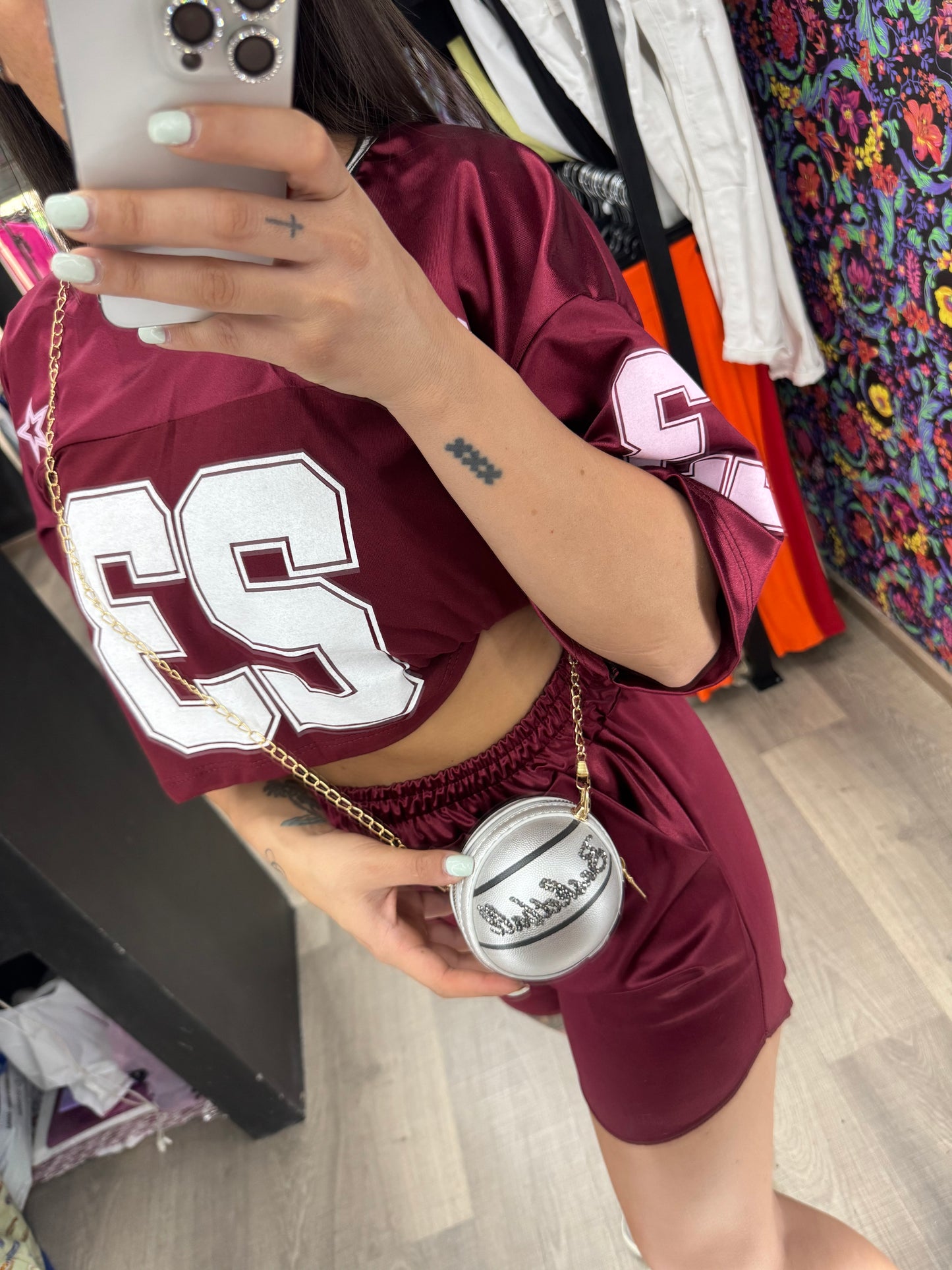 Mini borsetta basketball