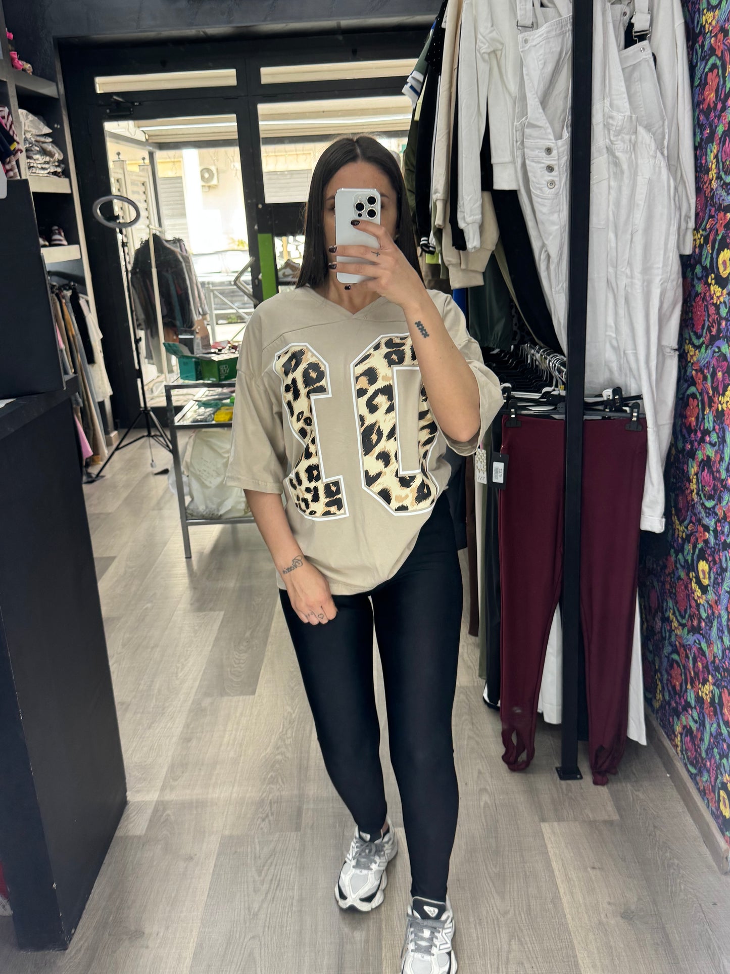 Maxi maglia leopard 141