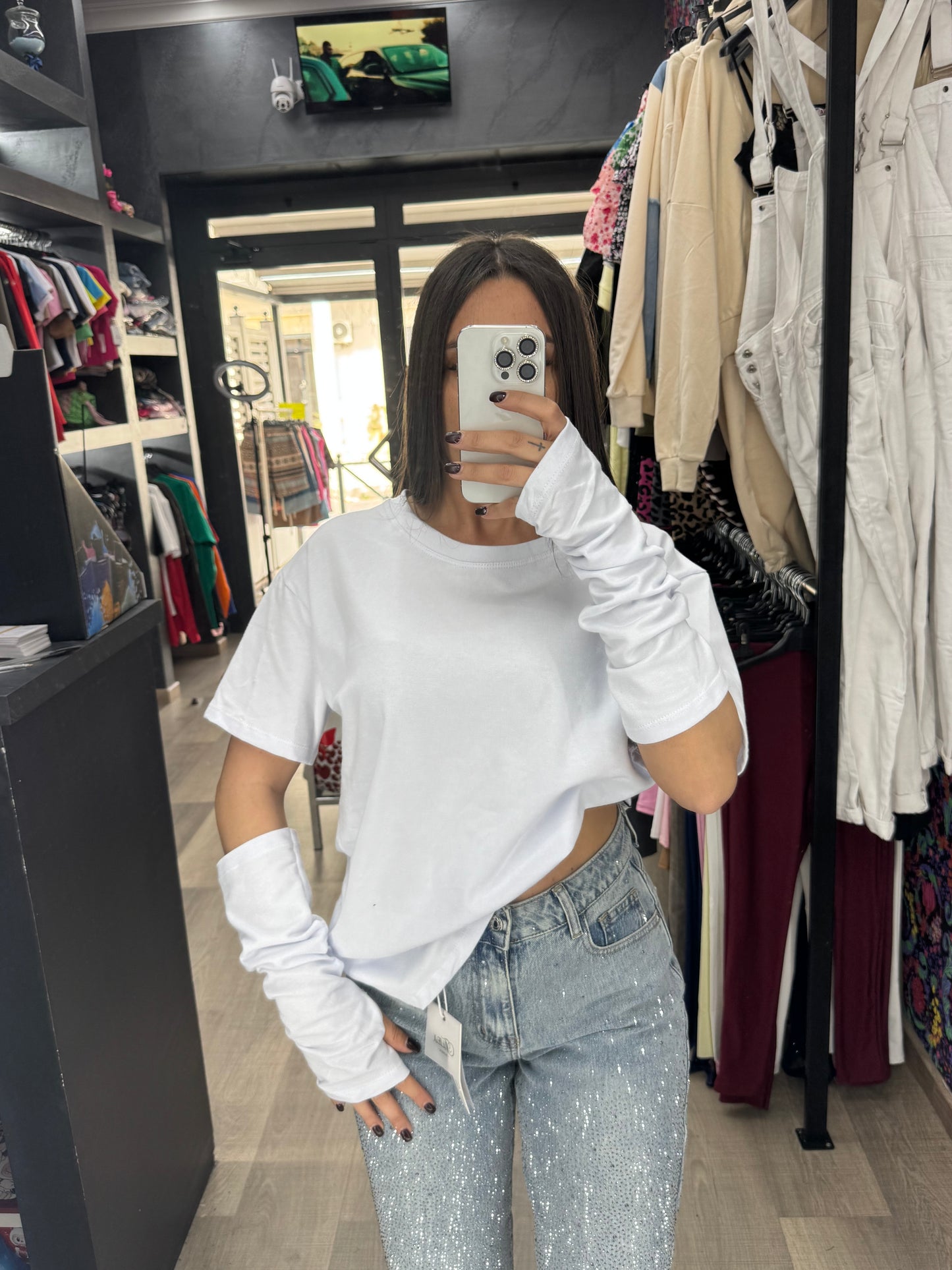 Maxi maglia manicotti 220
