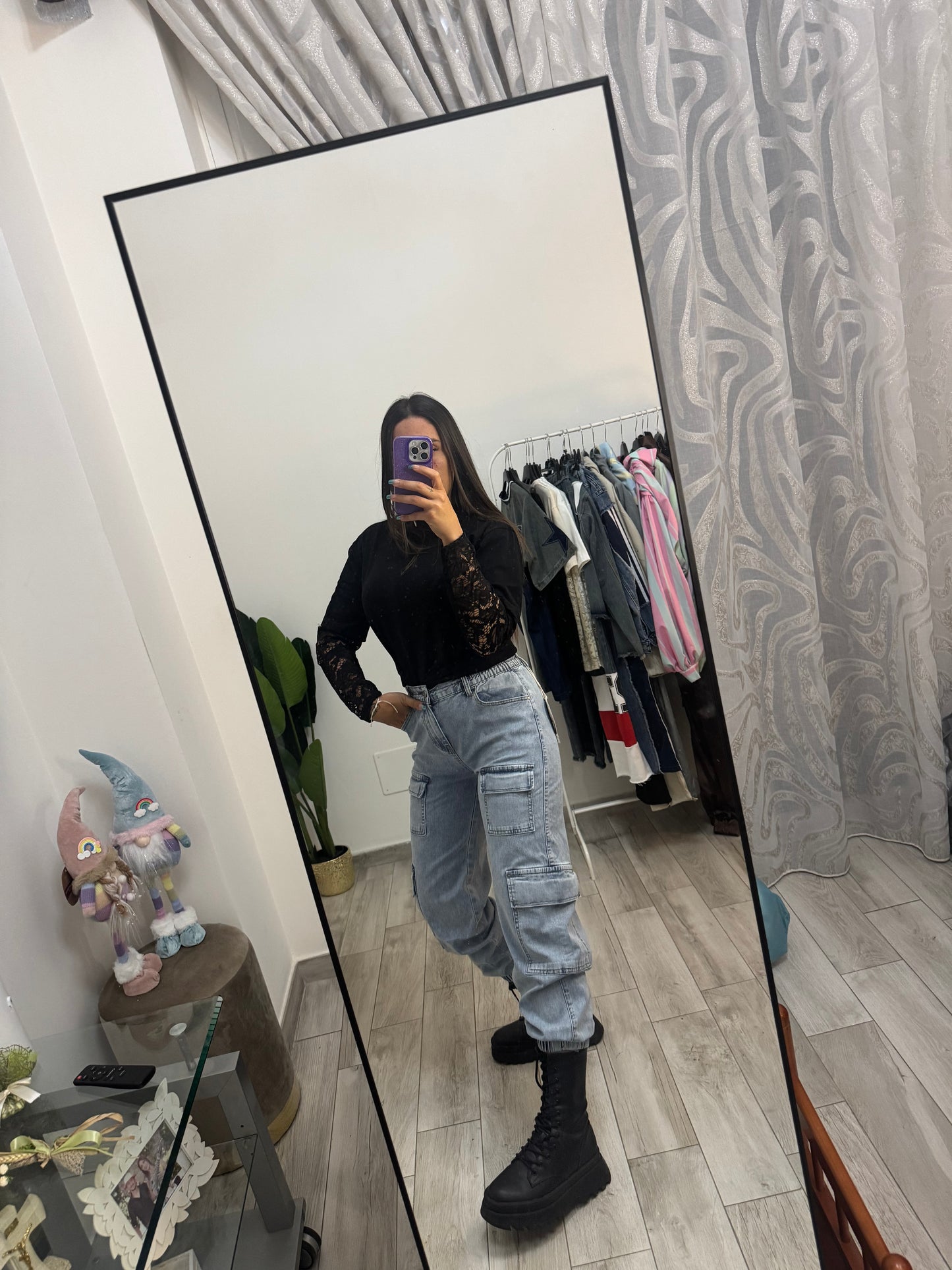 Cargo denim