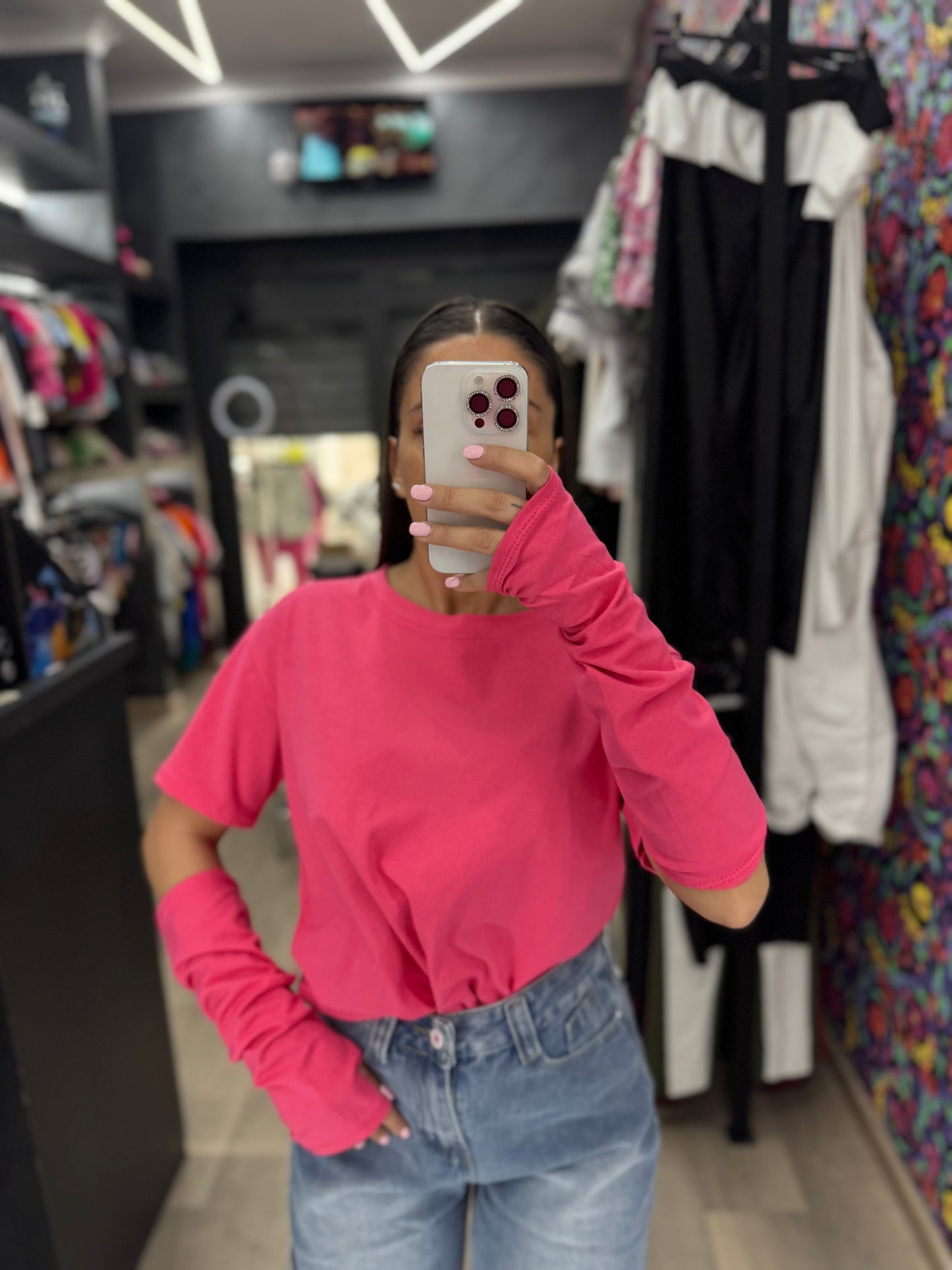 Maxi maglia manicotti 166