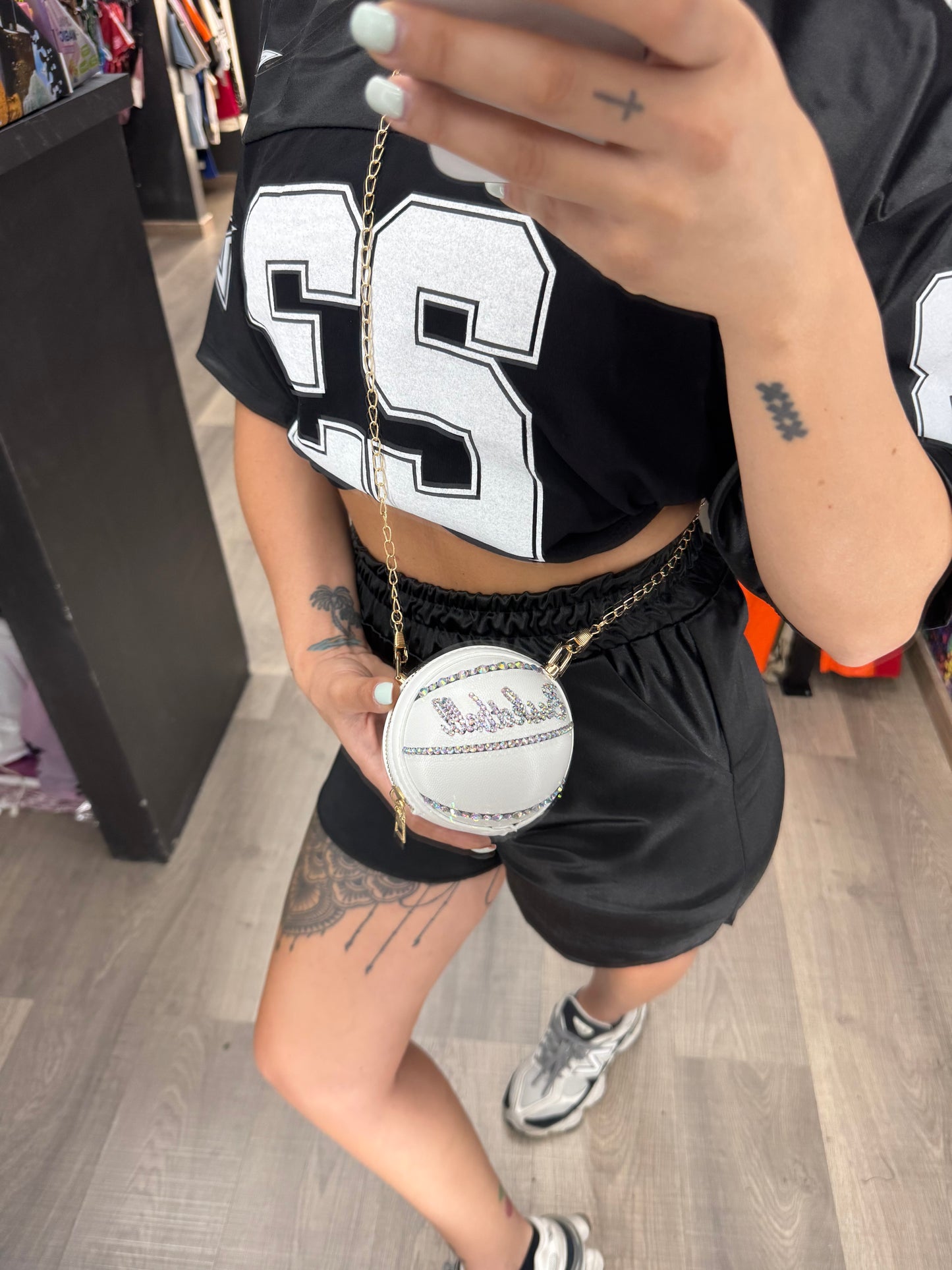 Mini borsetta basketball
