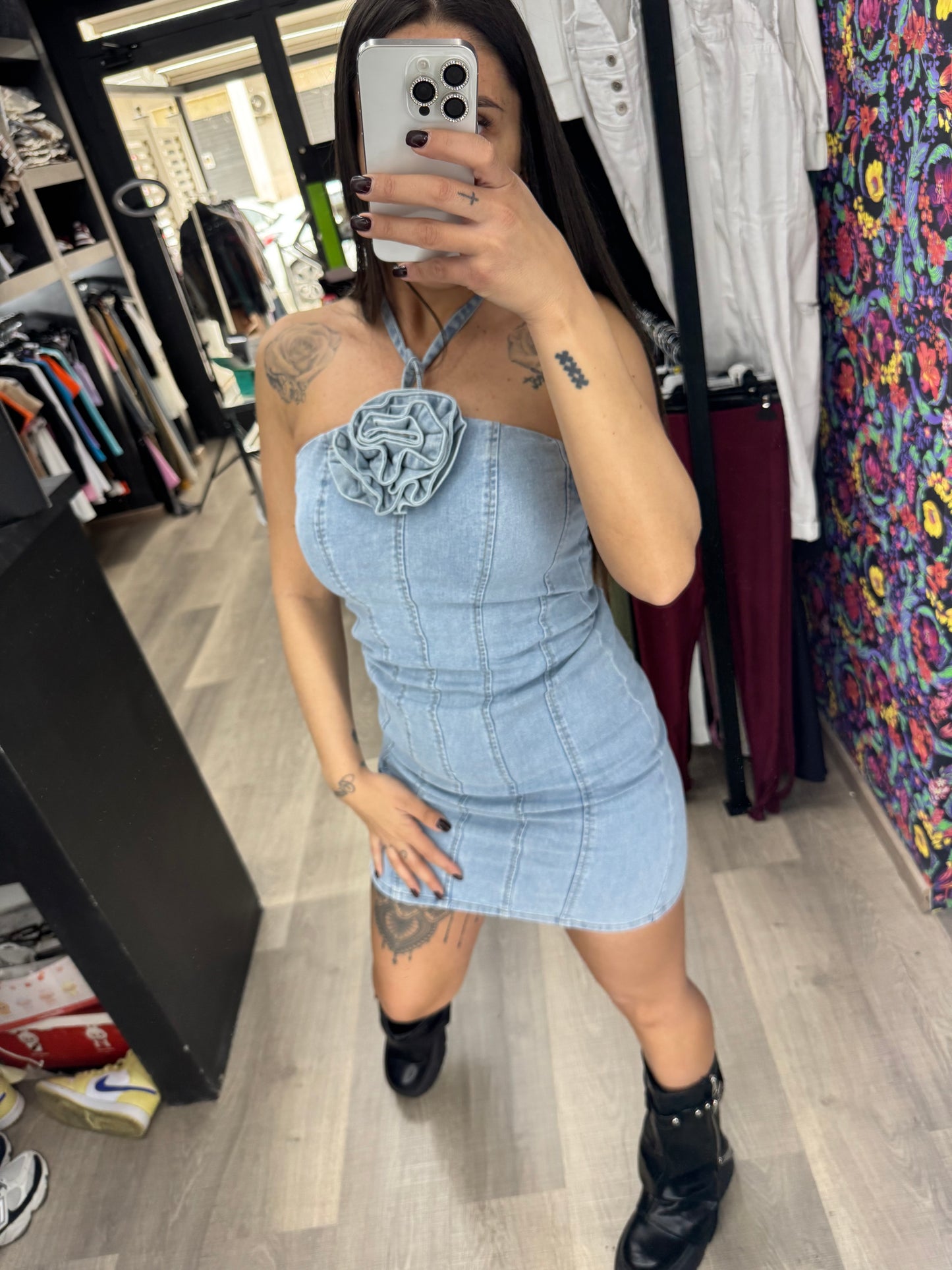 Vestito denim 117