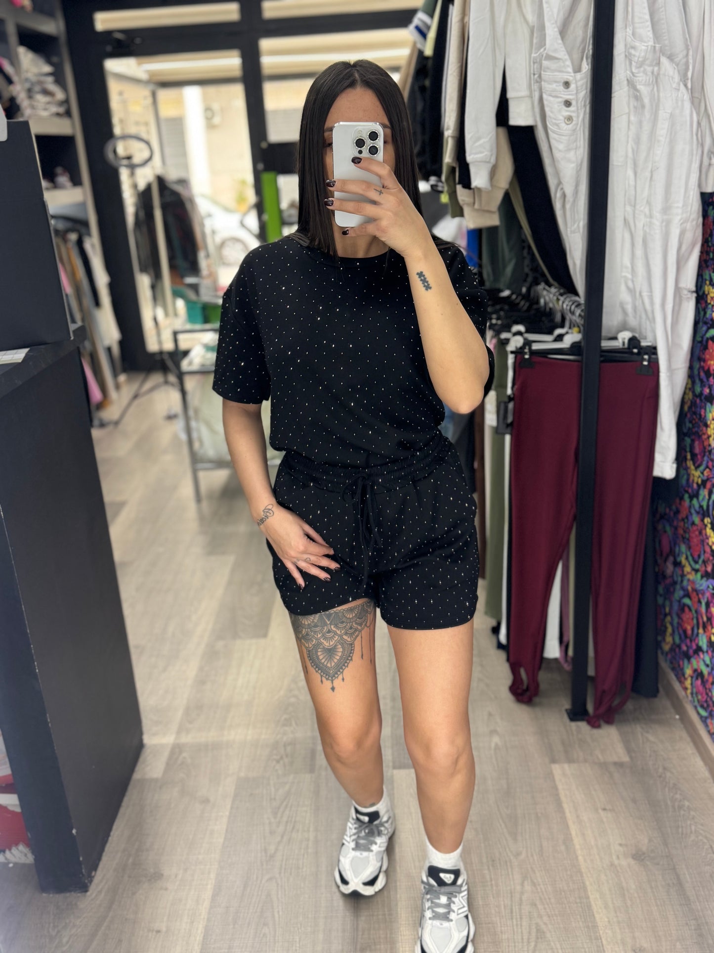 Coordinato brillantini 118