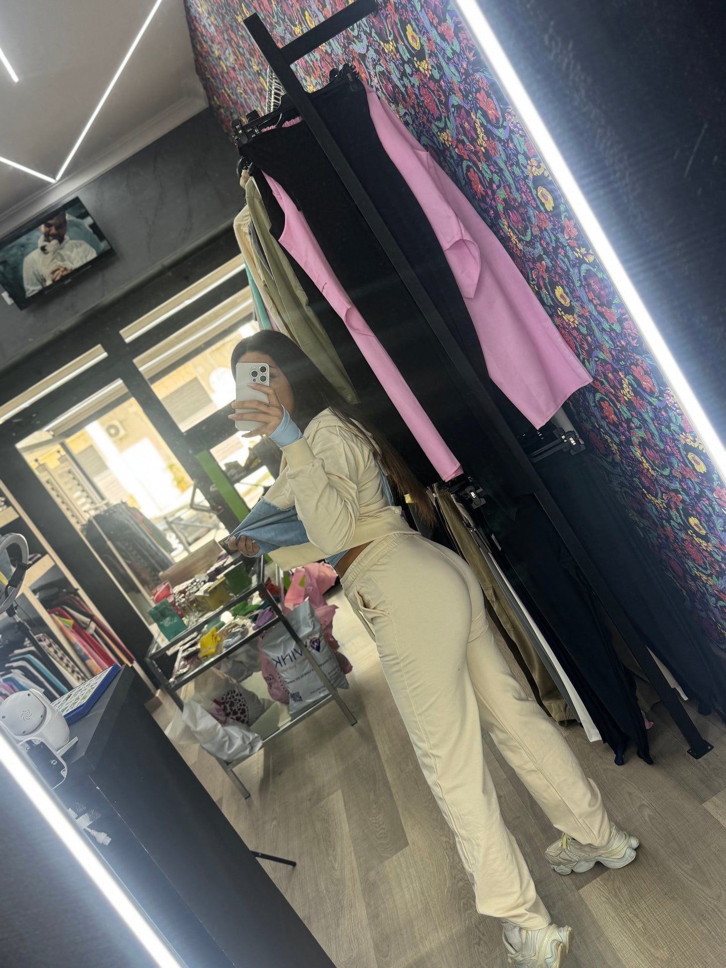 Tuta denim zip 160