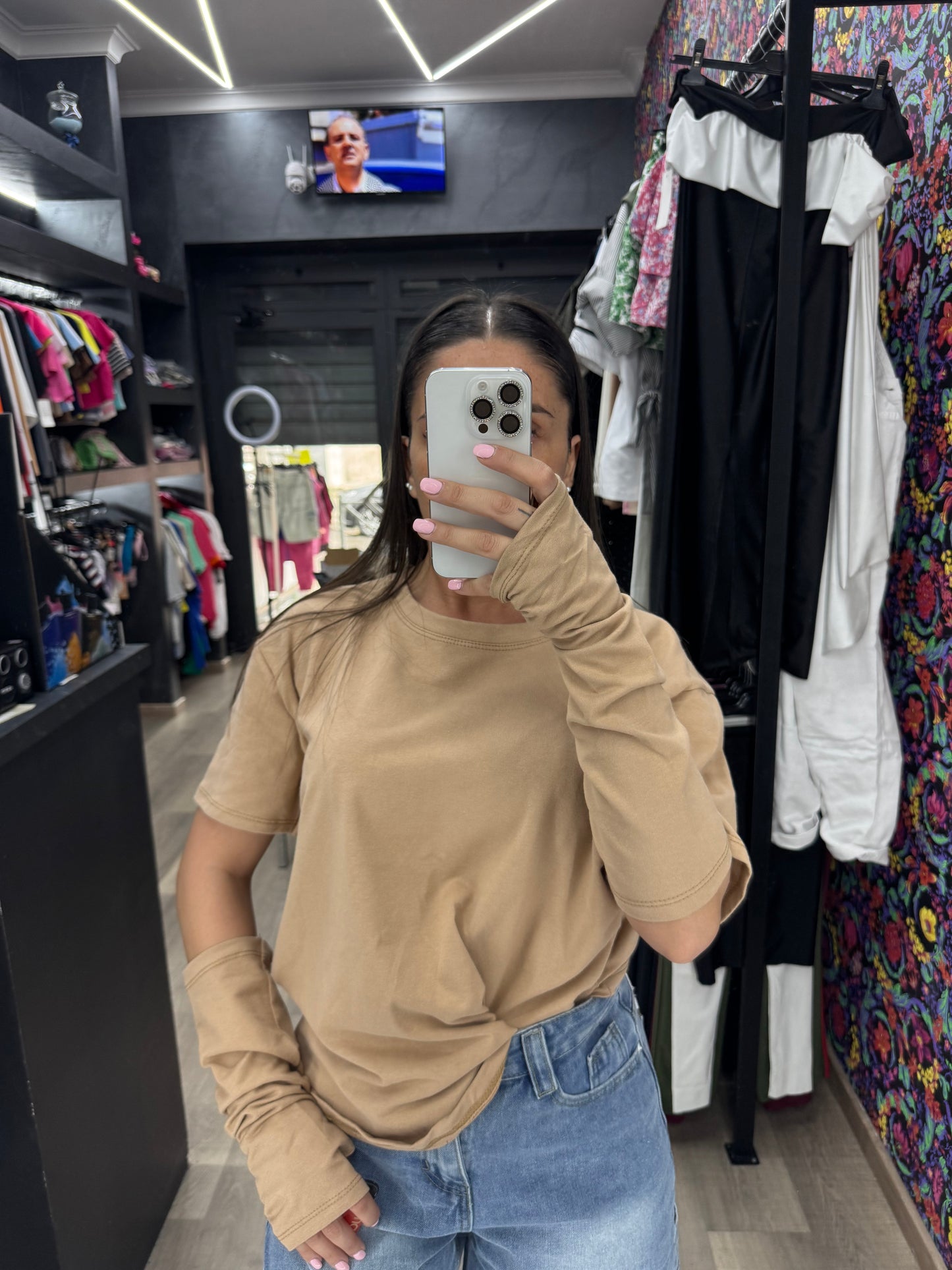 Maxi maglia manicotti 166