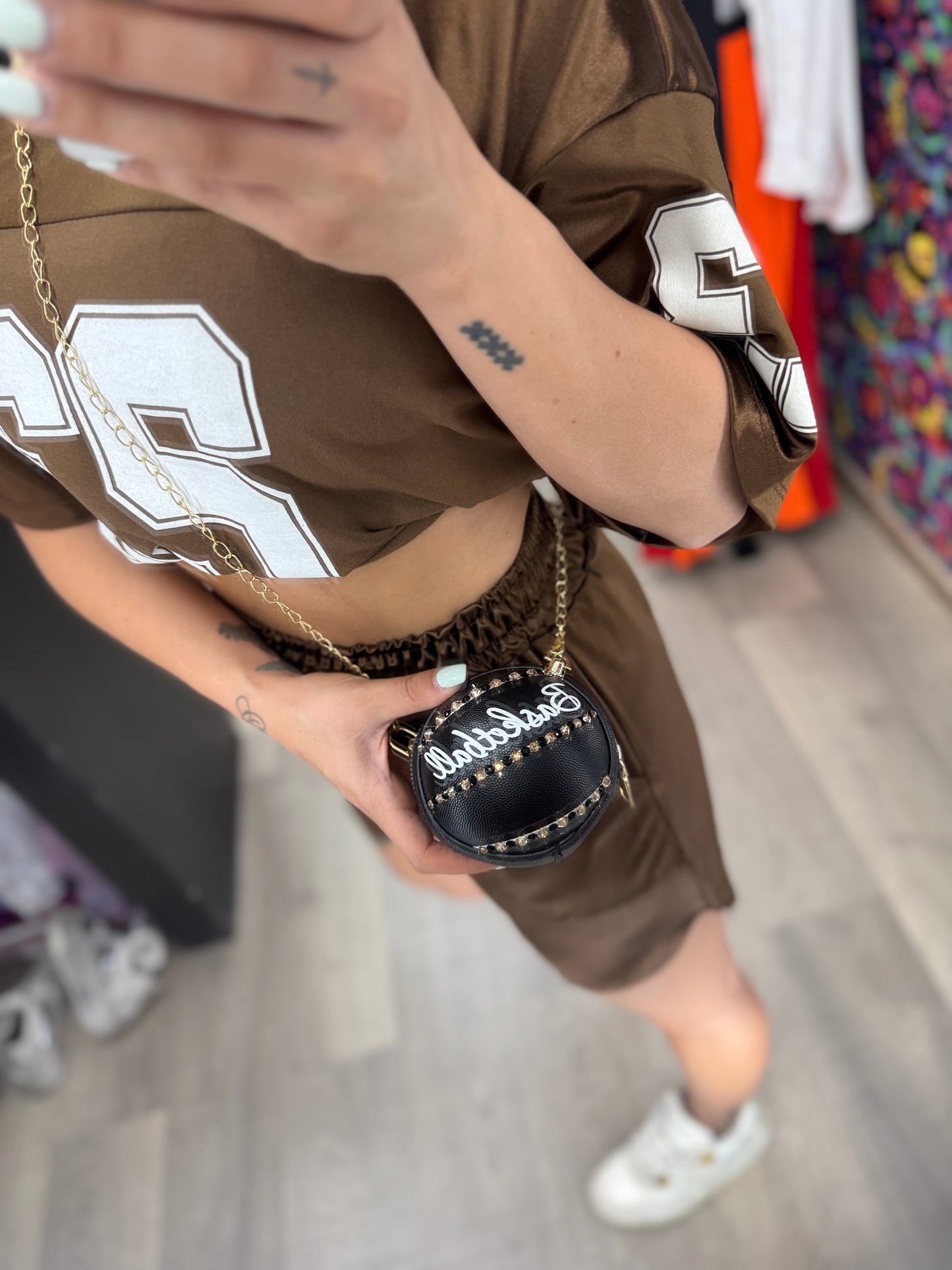 Mini borsetta basketball