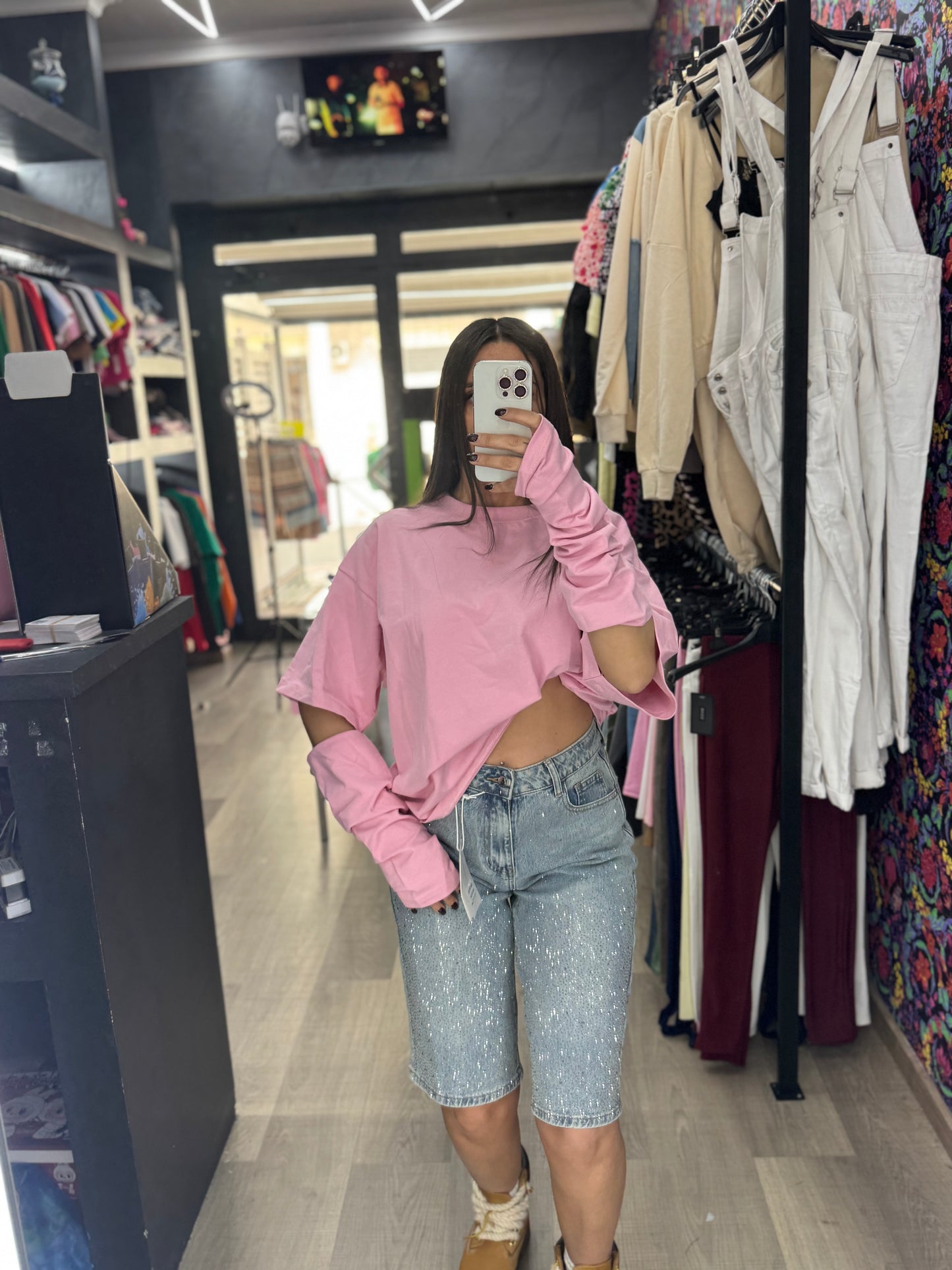 Maxi maglia manicotti 220