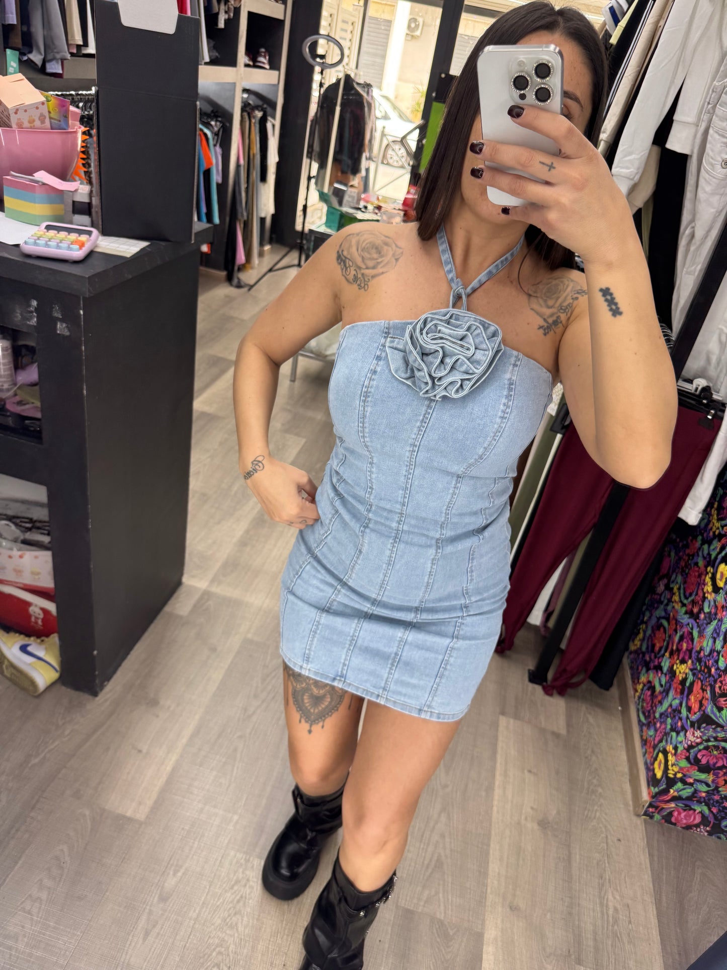 Vestito denim 117