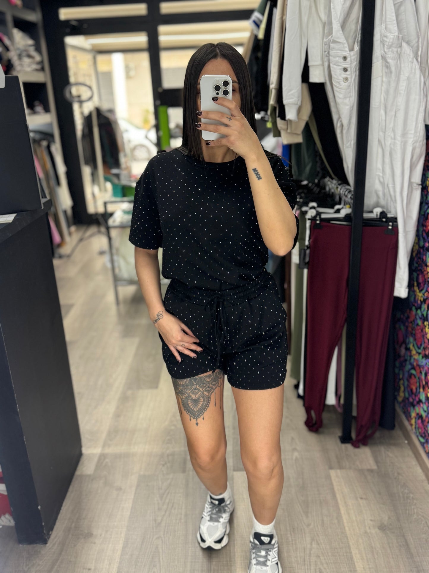 Coordinato brillantini 118