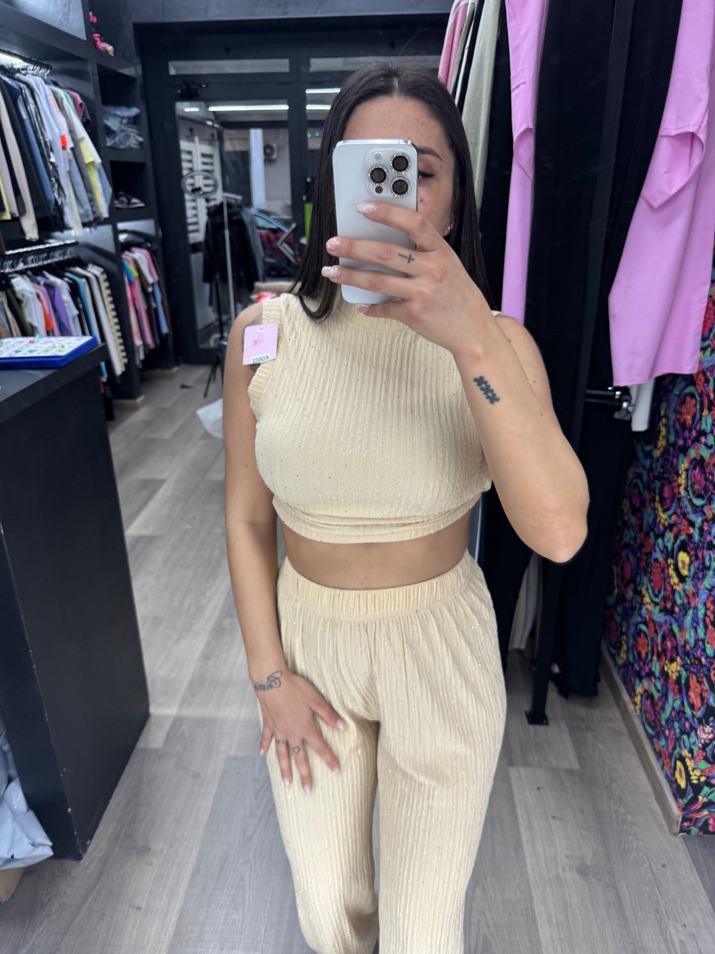 Coordinato flora diamond 80