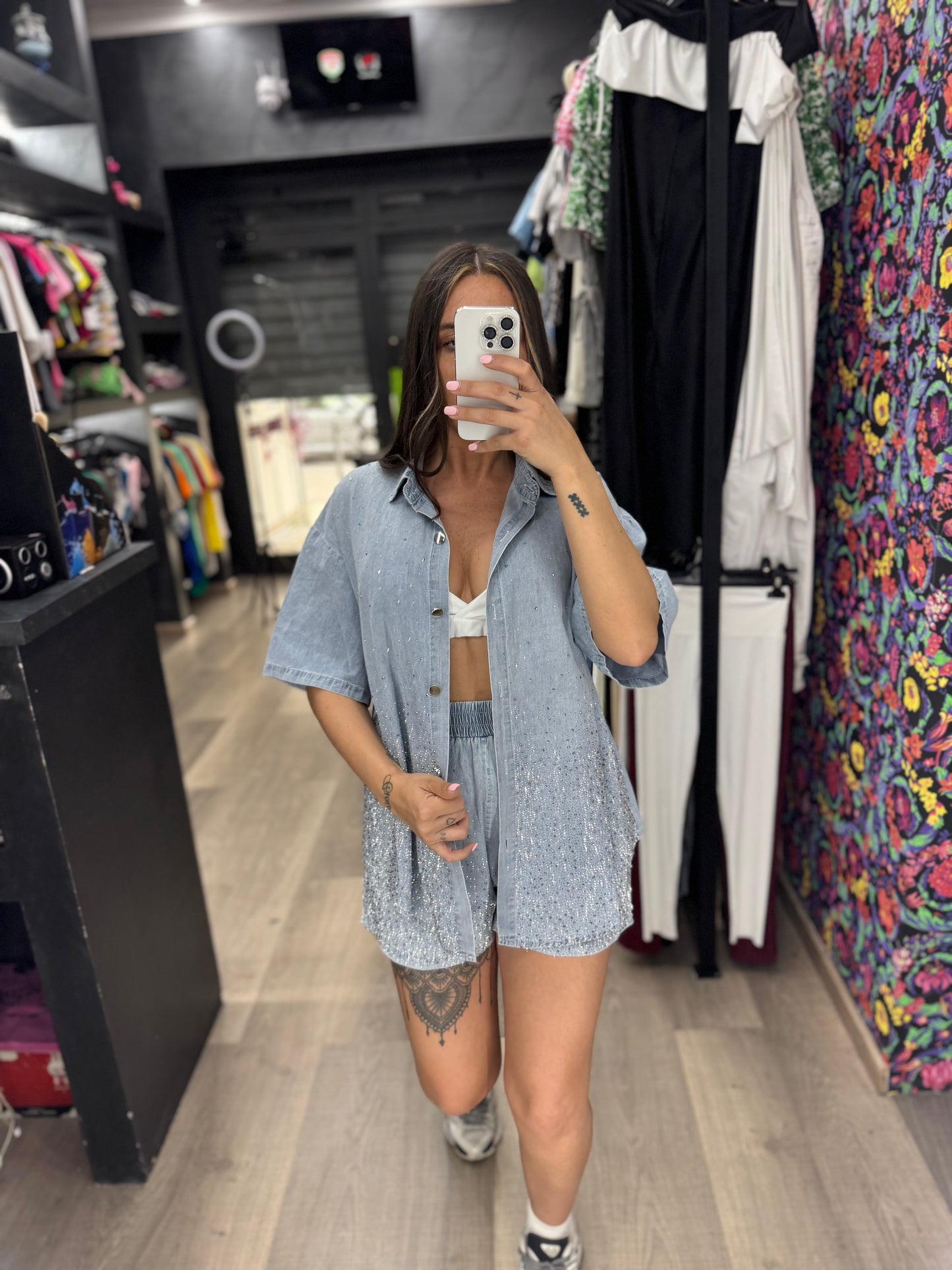 Coordinato brillantinato 303