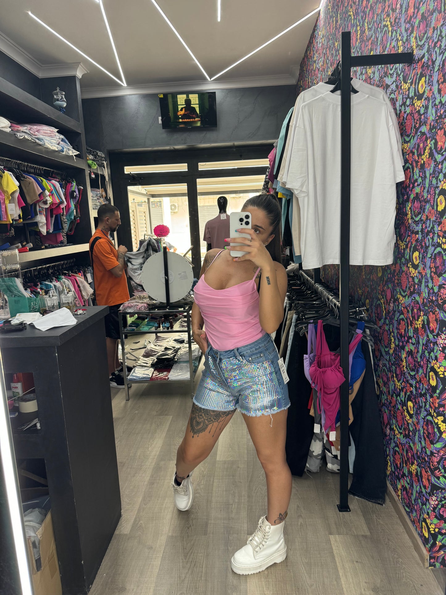 Shorts arcobaleno 190