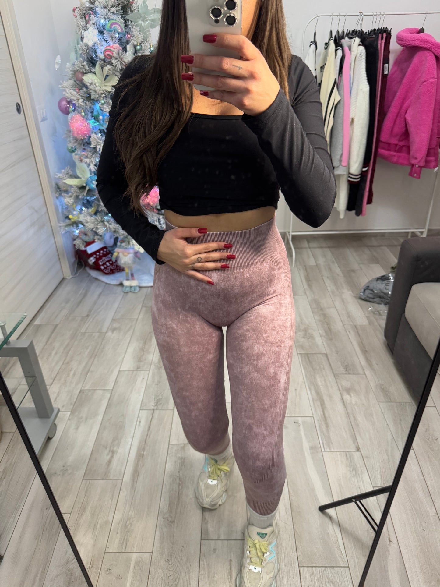 Leggins contenitivo sfumato 108