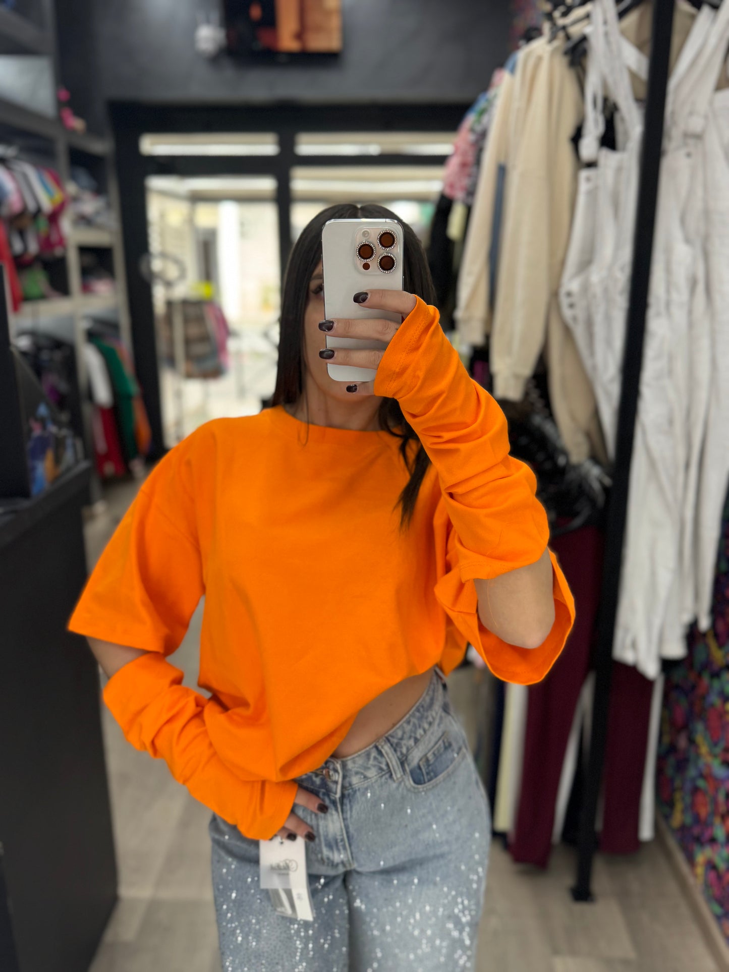 Maxi maglia manicotti 220