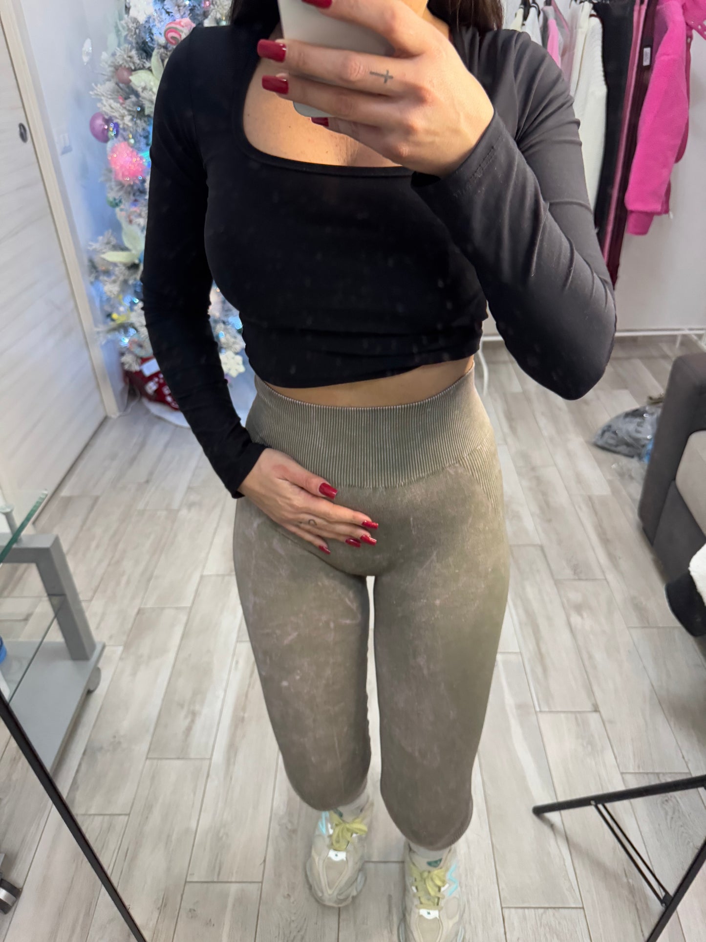 Leggins contenitivo sfumato 108