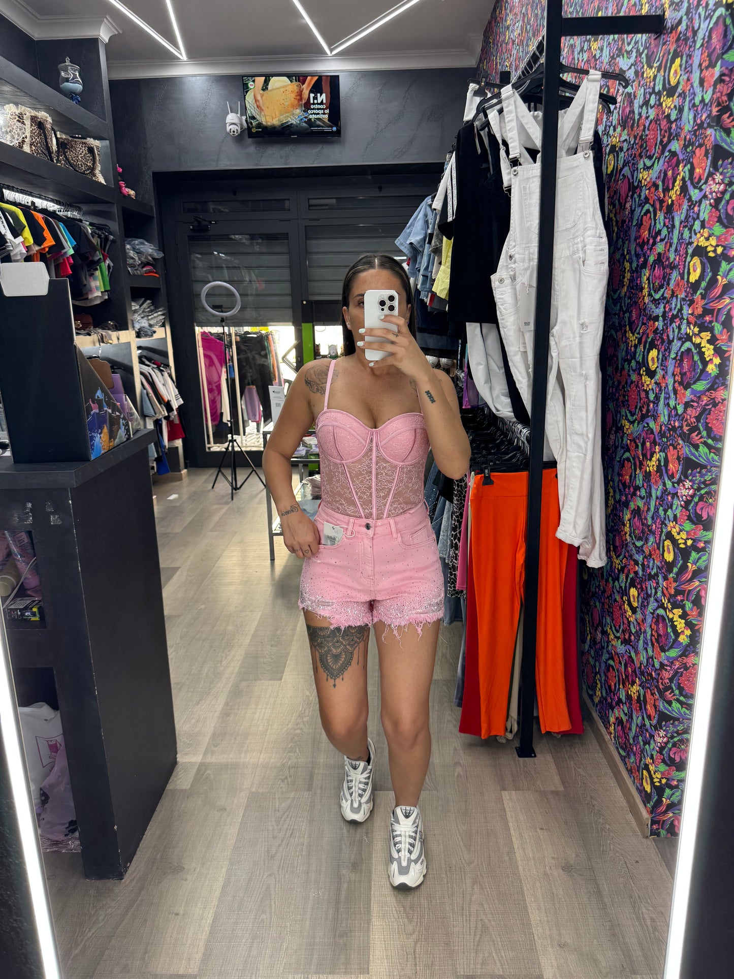 Shorts diamond pink 561