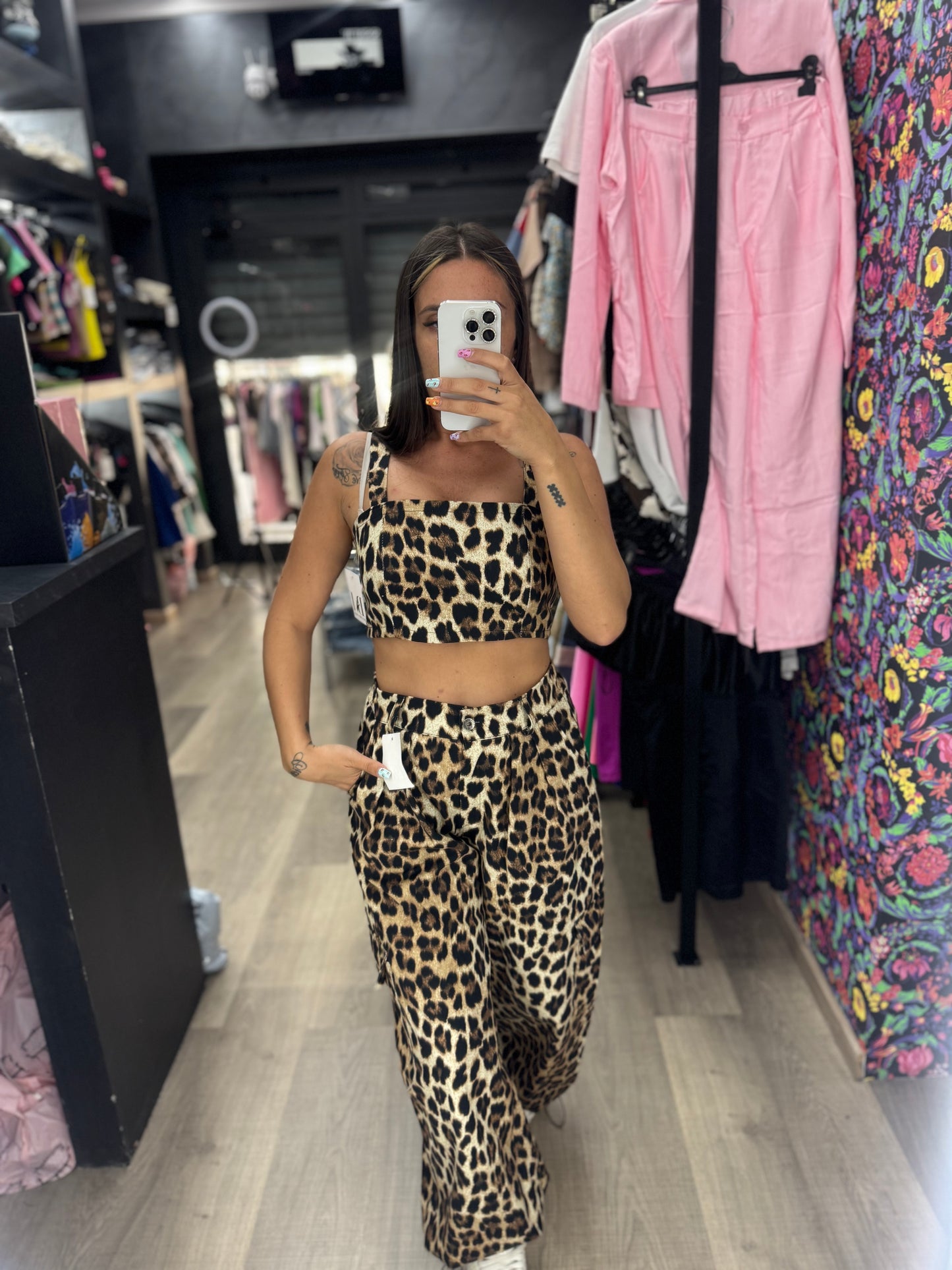 Coordinato leopard 802