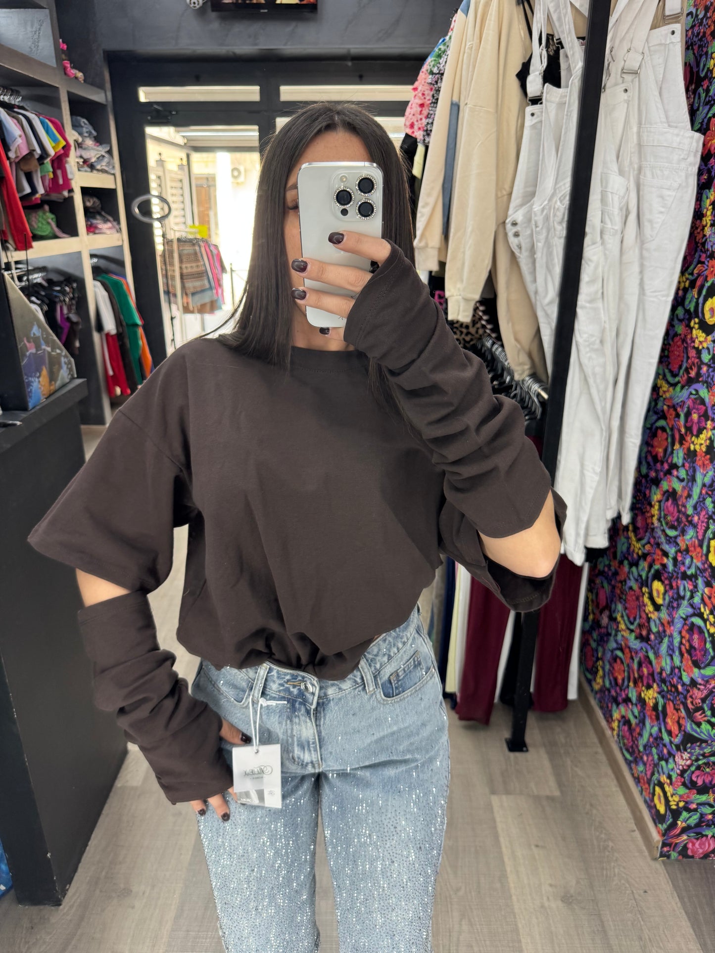 Maxi maglia manicotti 220