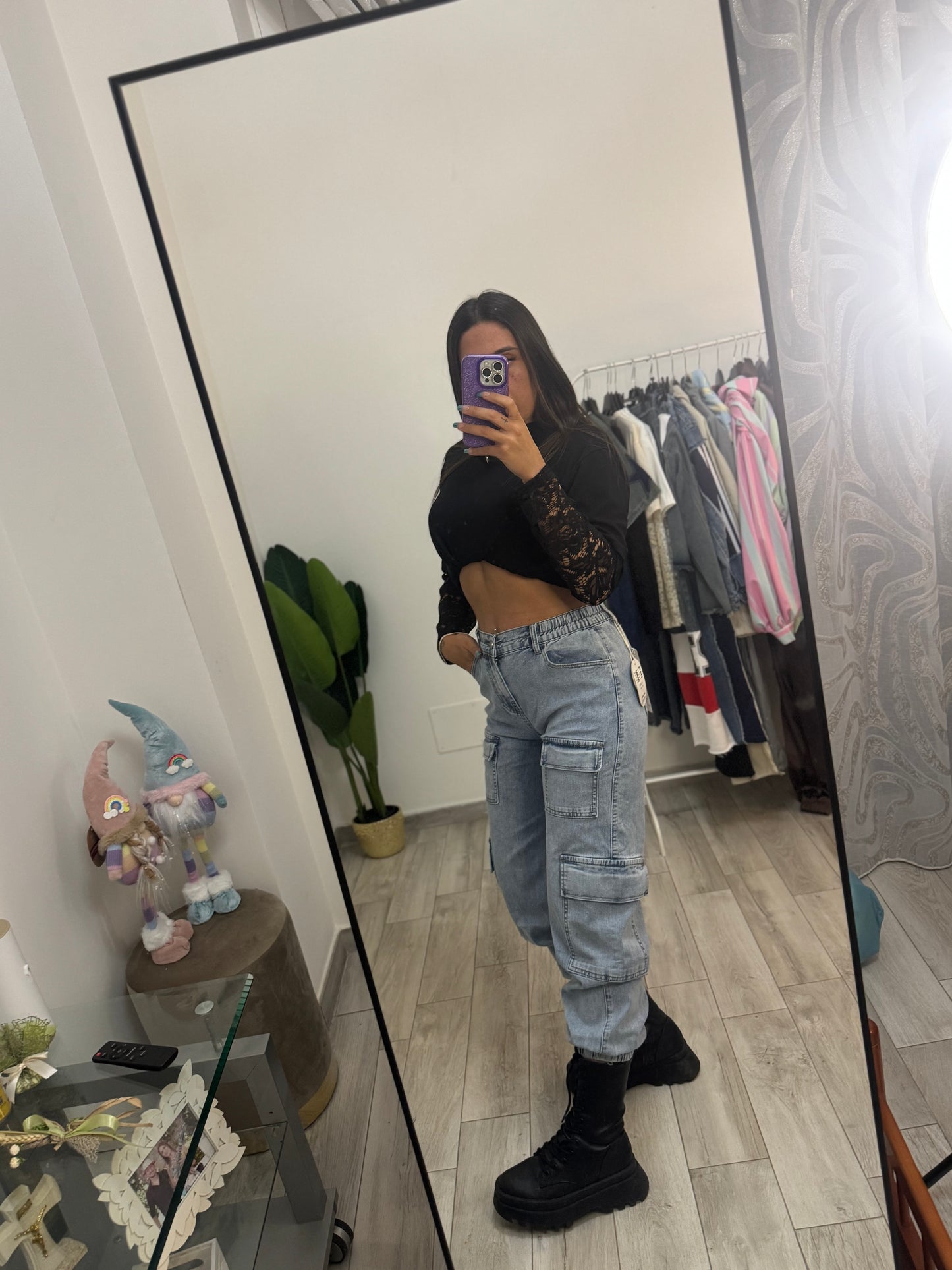 Cargo denim