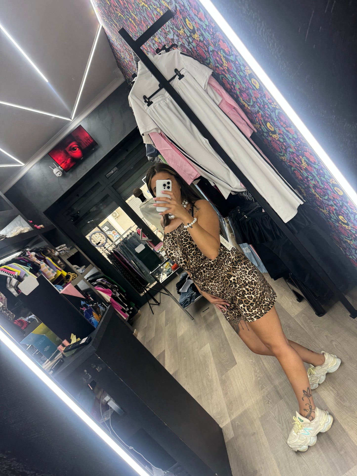 Coordinato leopardato 992
