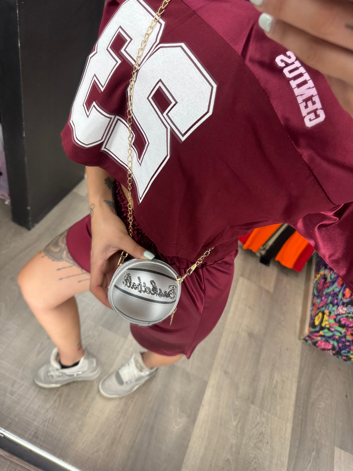 Mini borsetta basketball