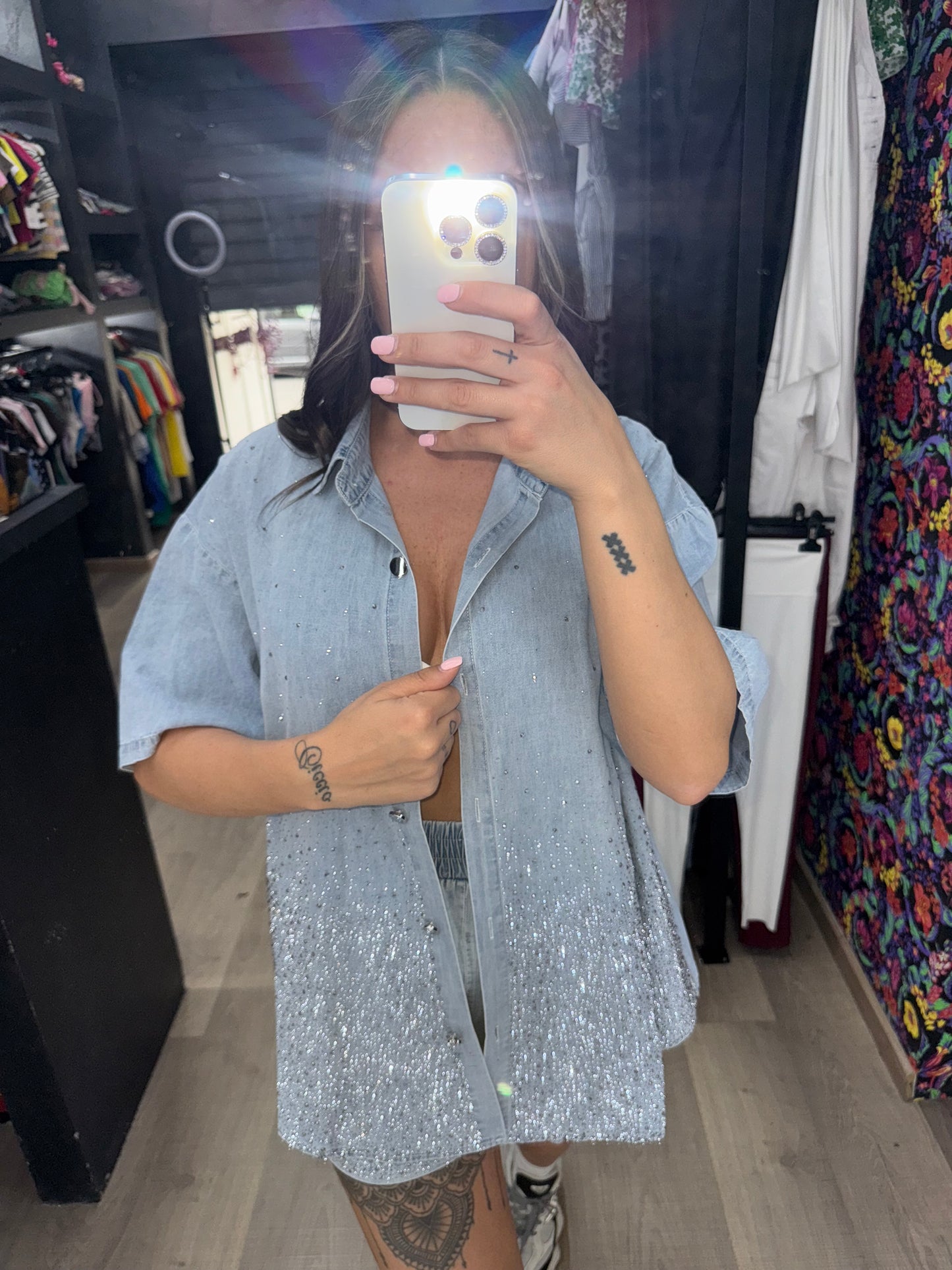 Coordinato brillantinato 303