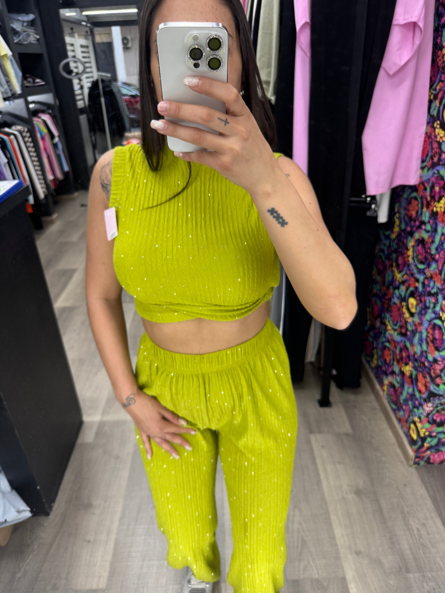 Coordinato flora diamond 80