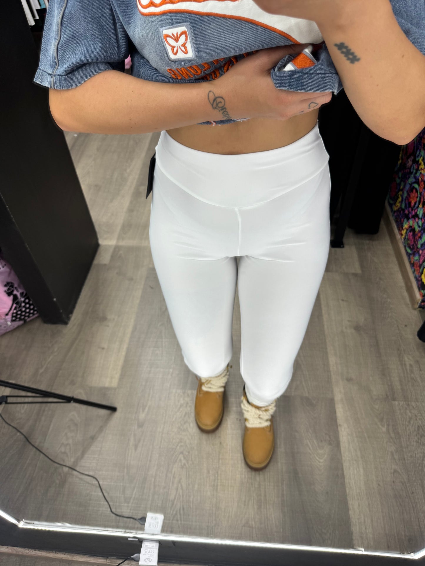 Leggins bianco