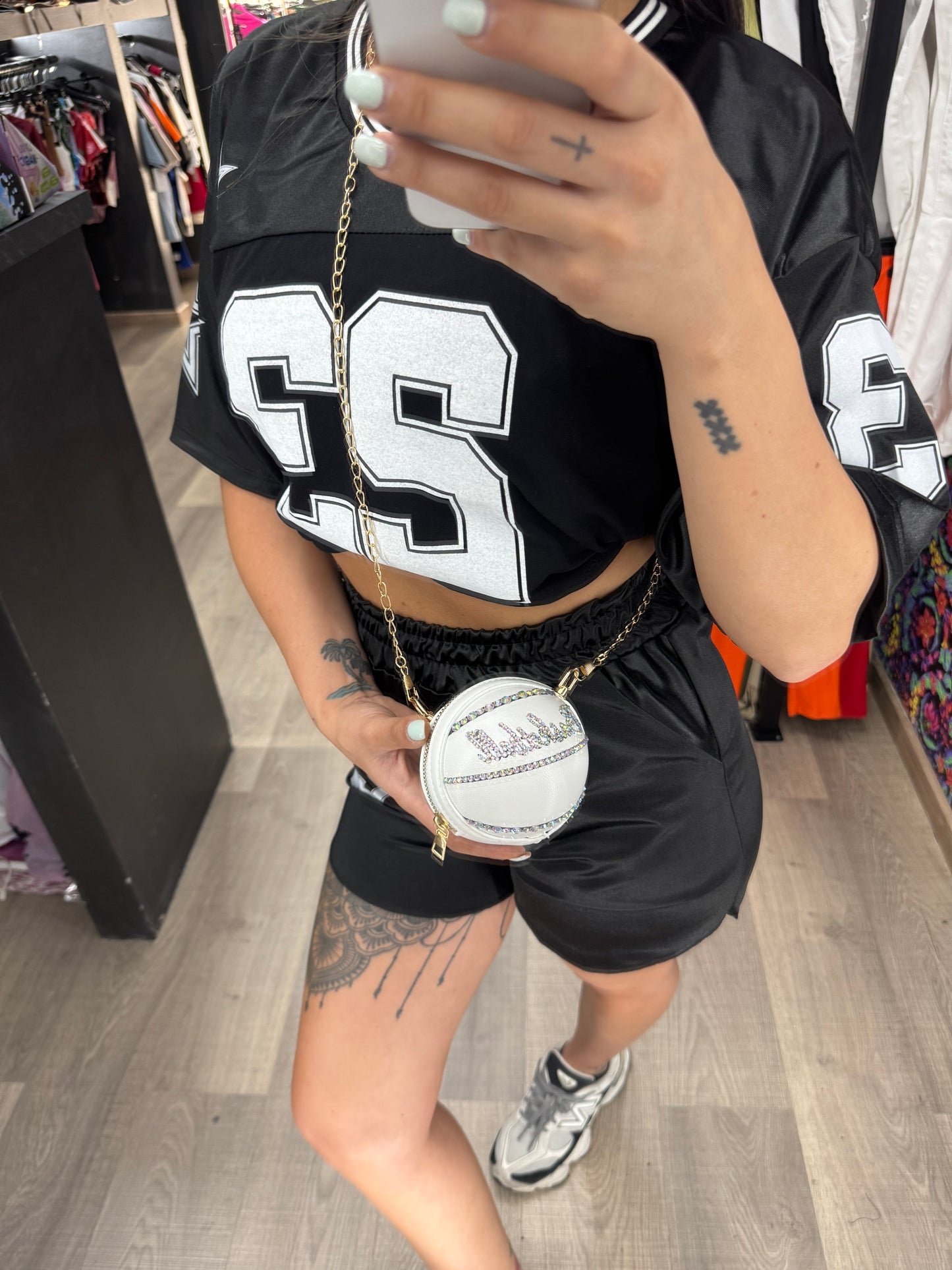 Mini borsetta basketball