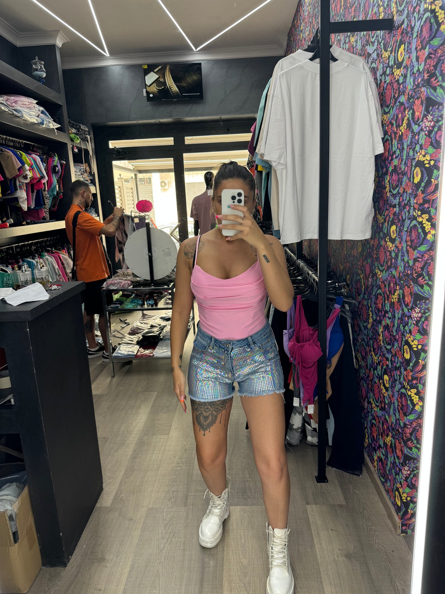 Shorts arcobaleno 190