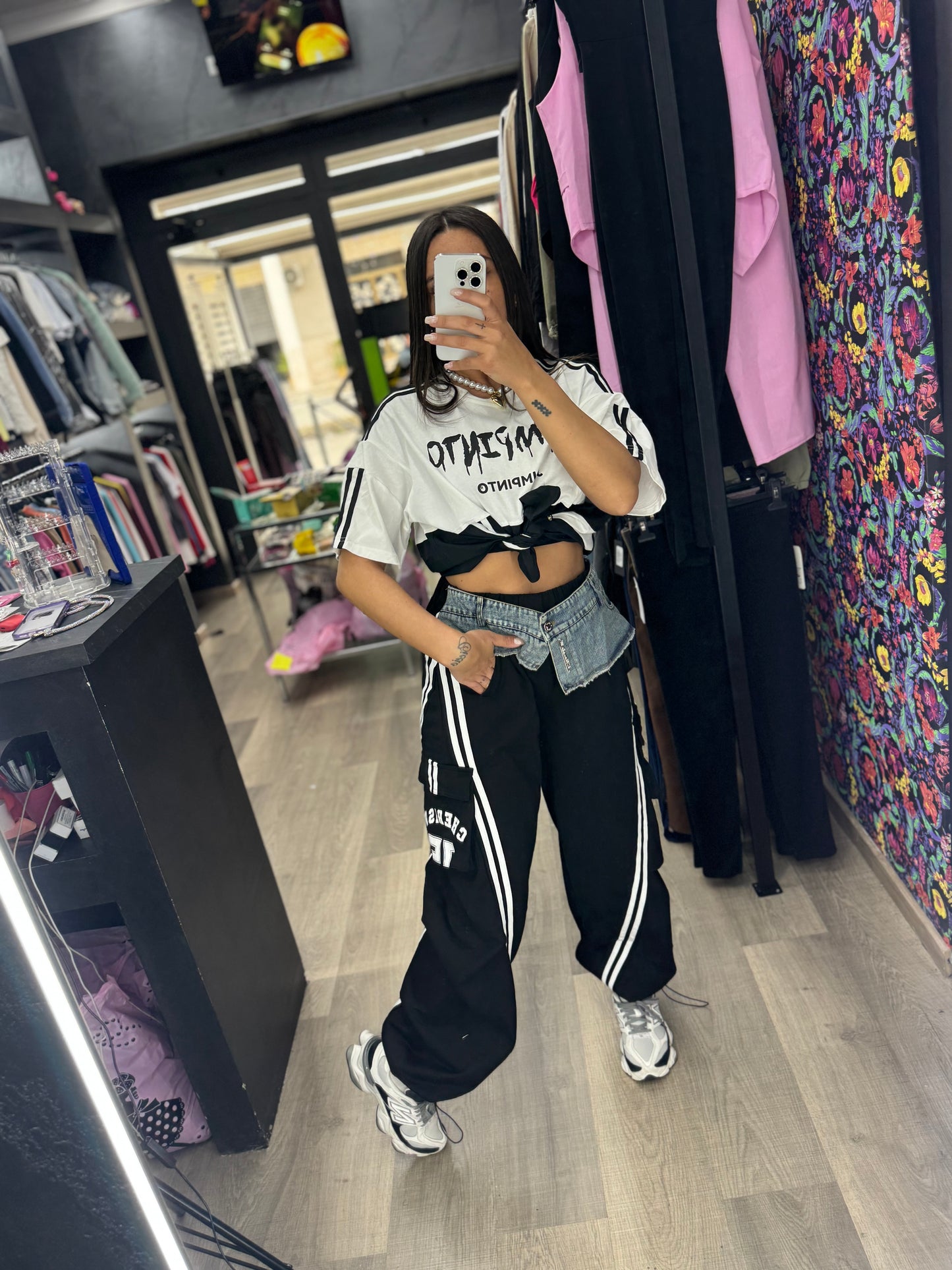 Pantatuta denim mood adisas