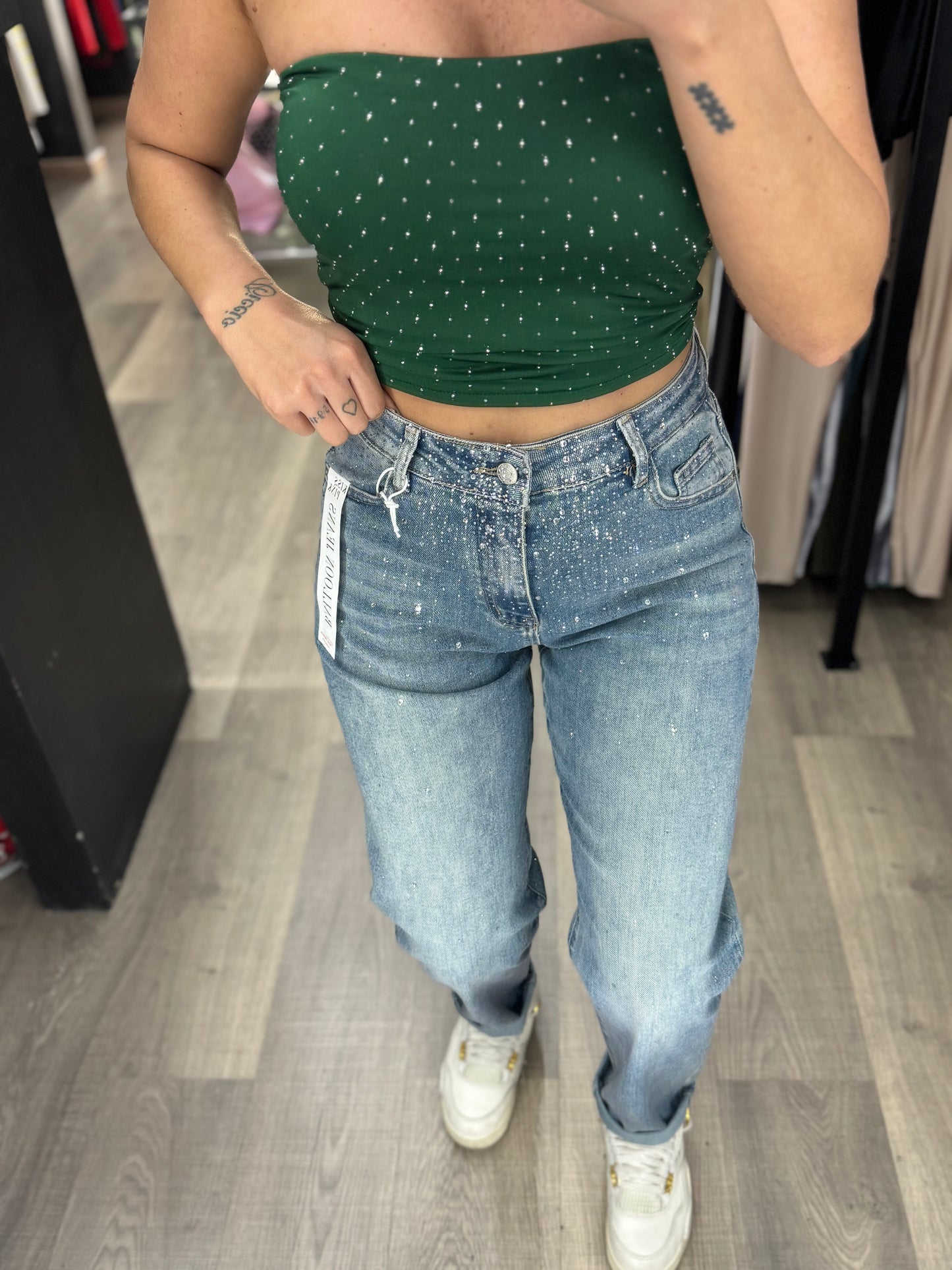 Jeans balloon diamond 68