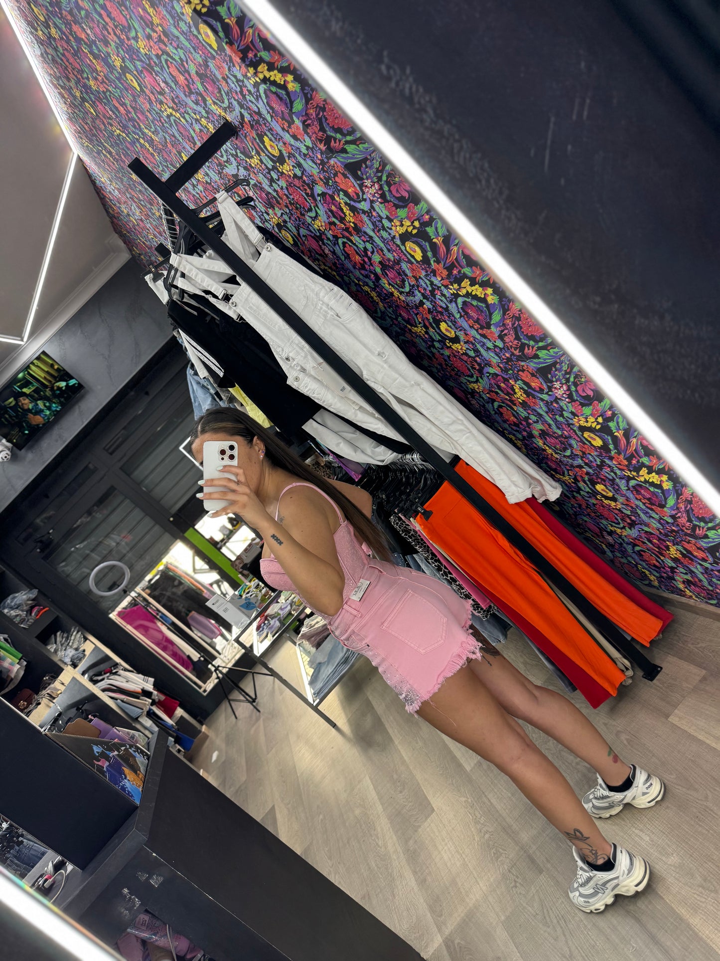 Shorts diamond pink 561