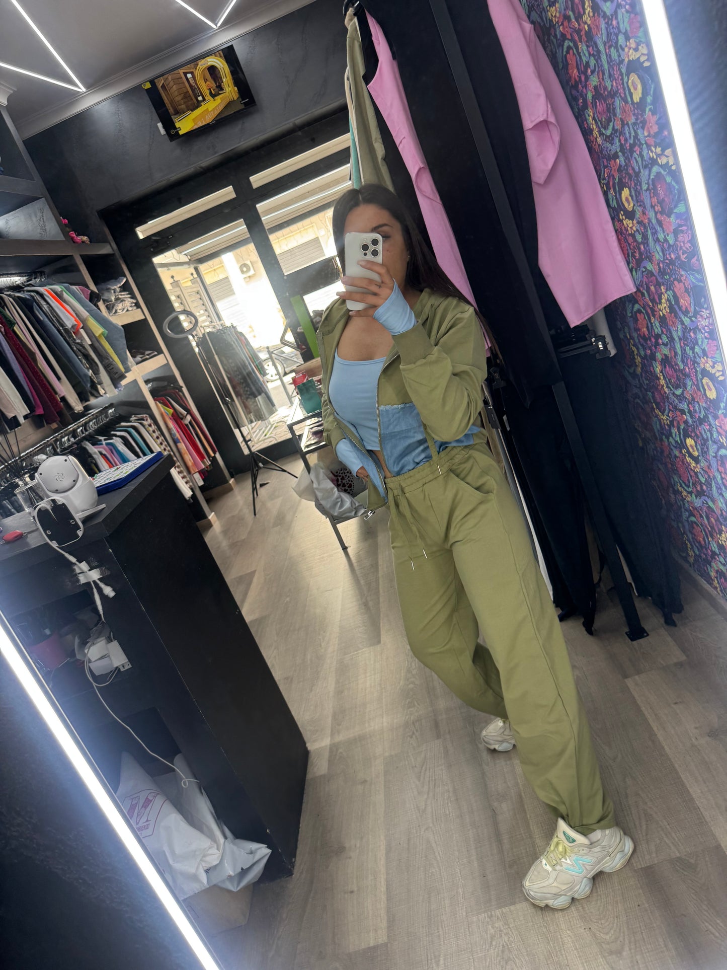 Tuta denim zip 71