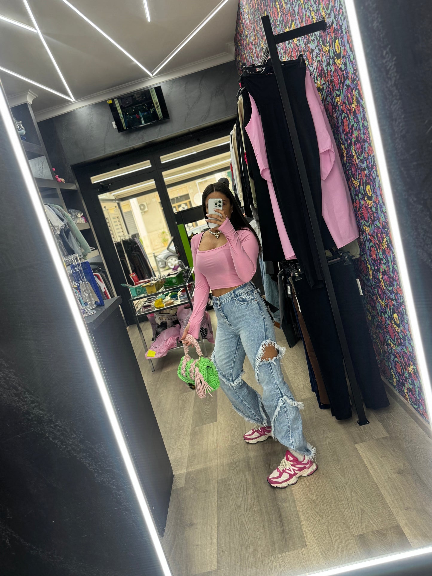 Jeans frange