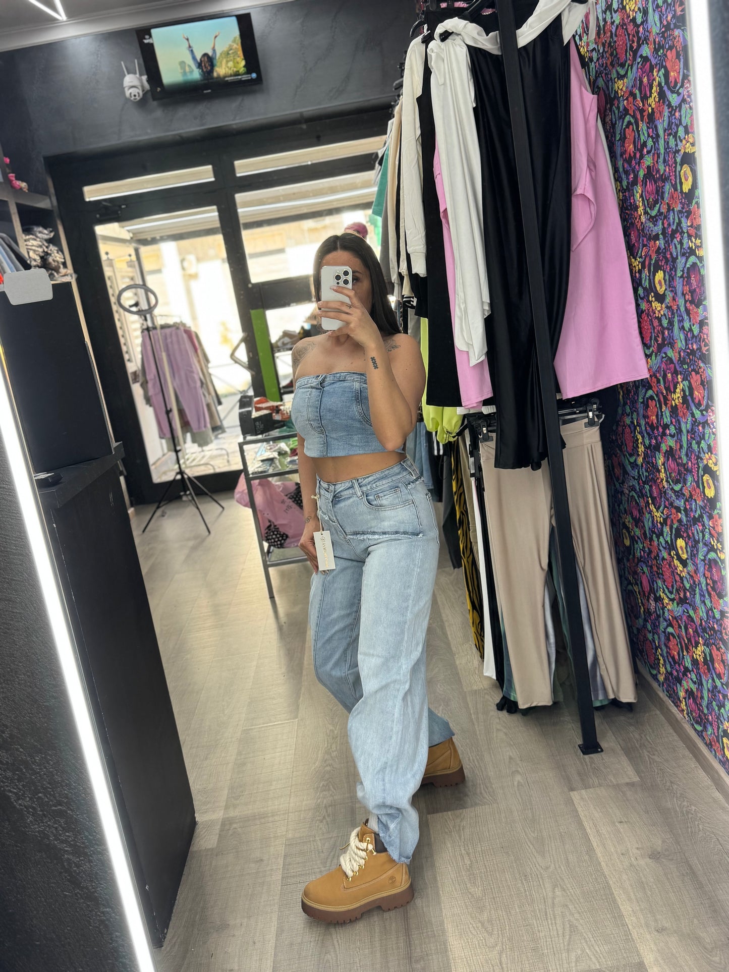 Coordinato in denim 41