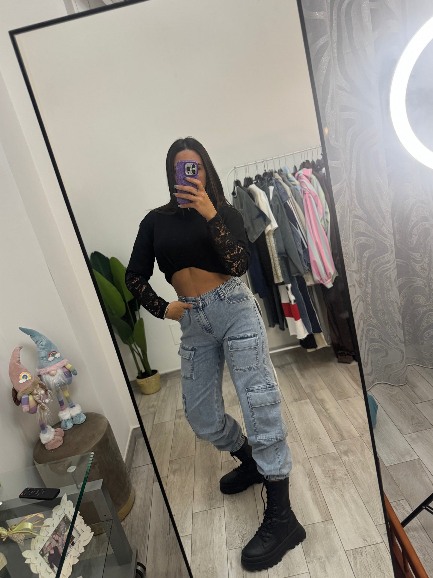 Cargo denim