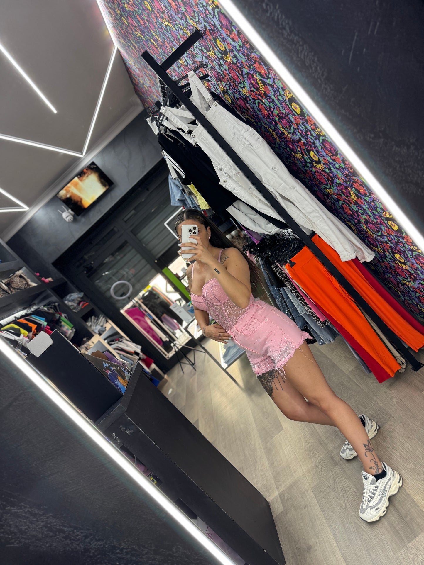 Shorts diamond pink 561