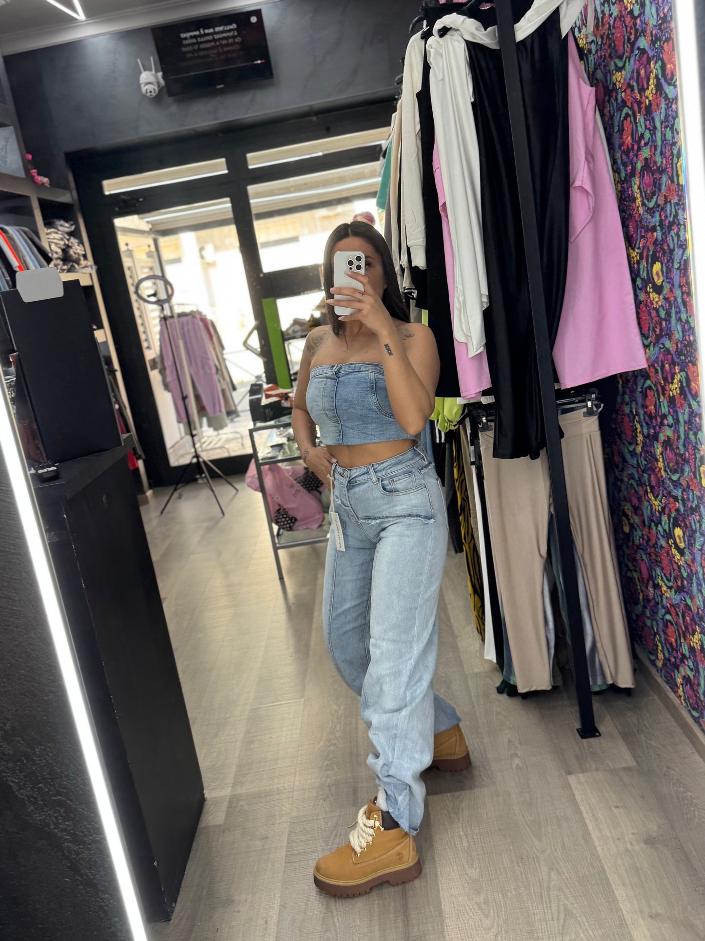 Coordinato in denim 41