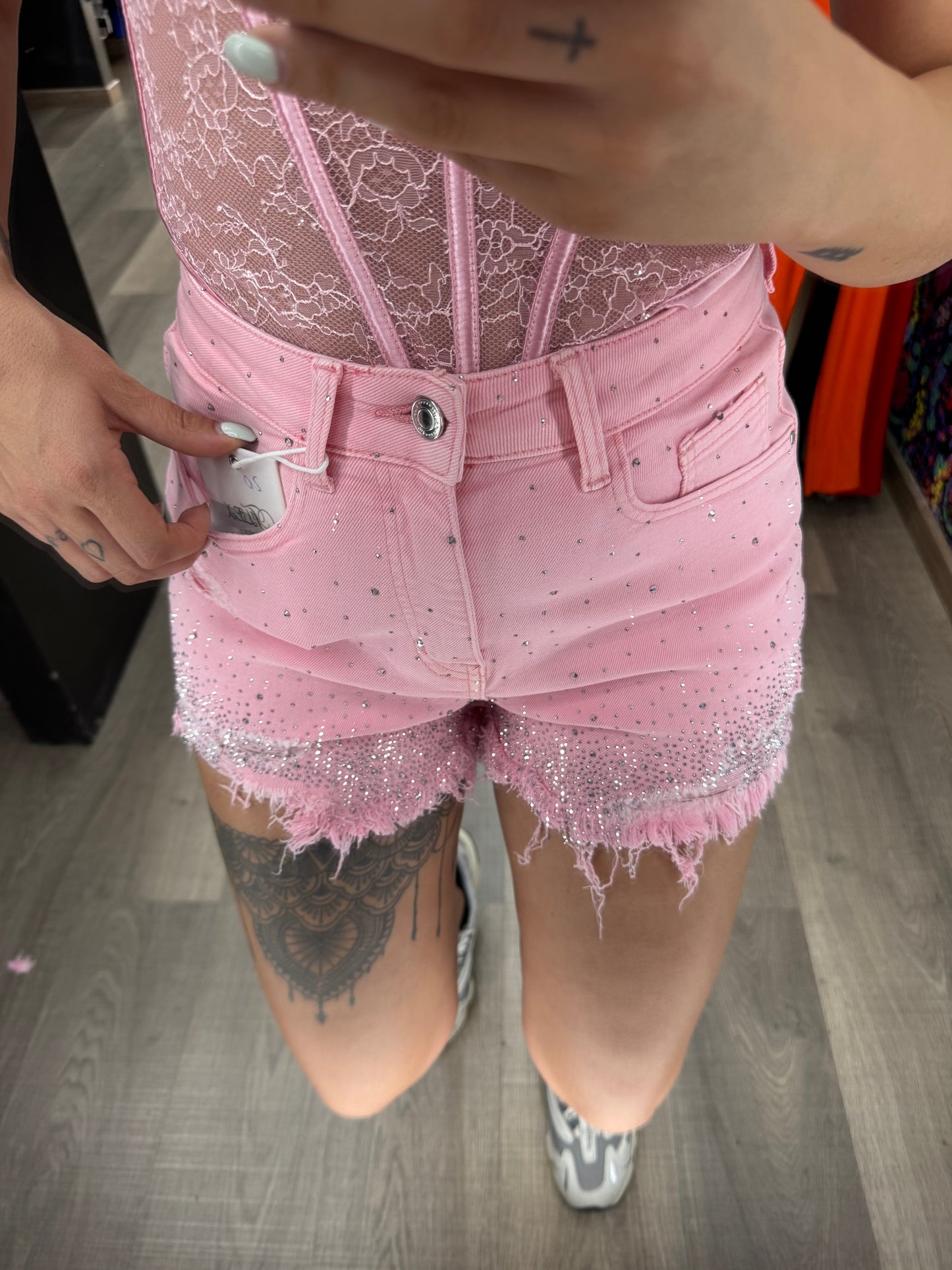 Shorts diamond pink 561