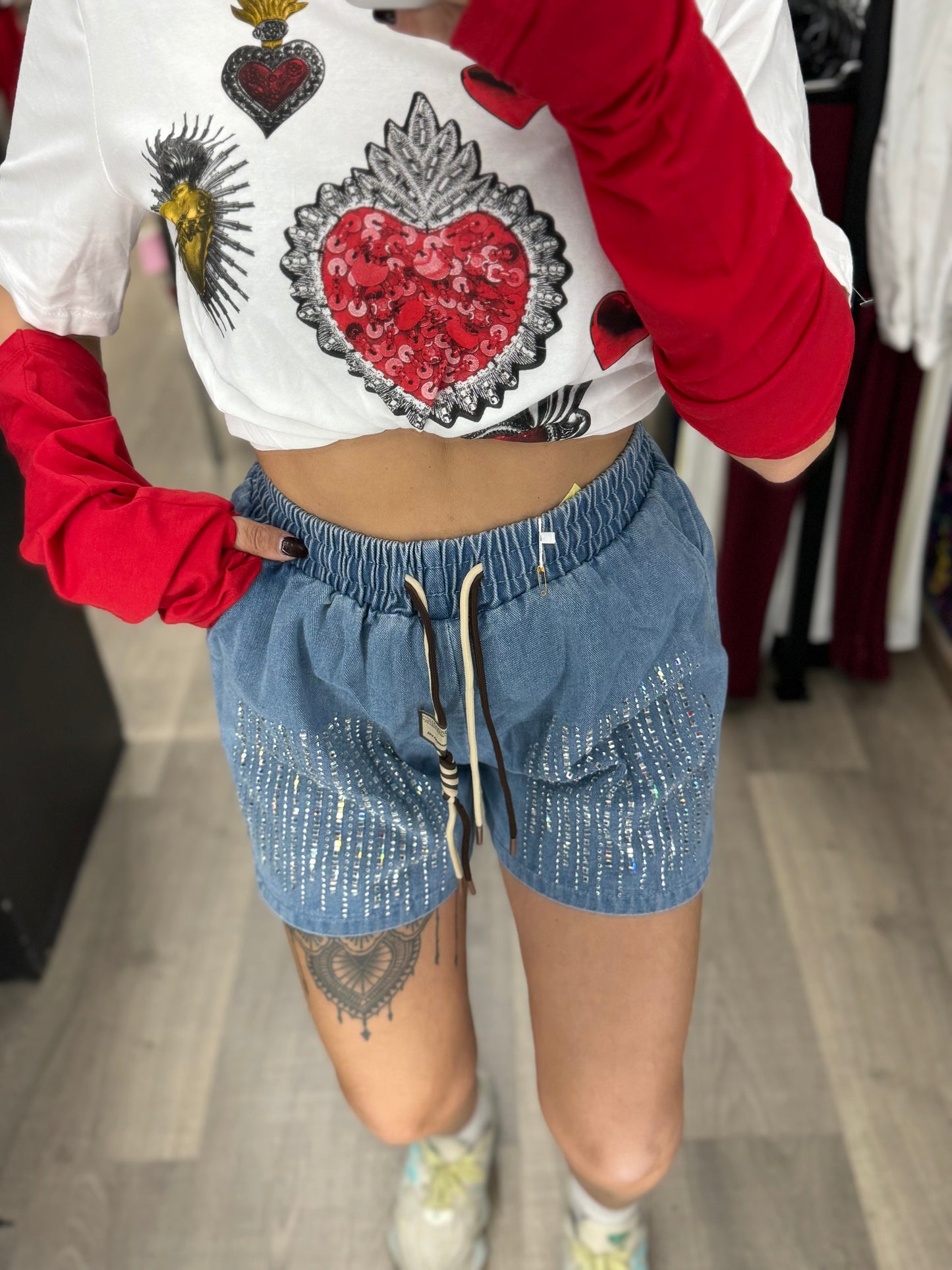 Shorts diamond 163