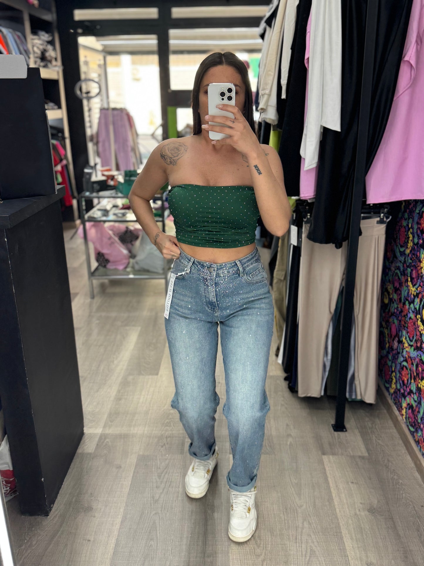 Jeans balloon diamond 68