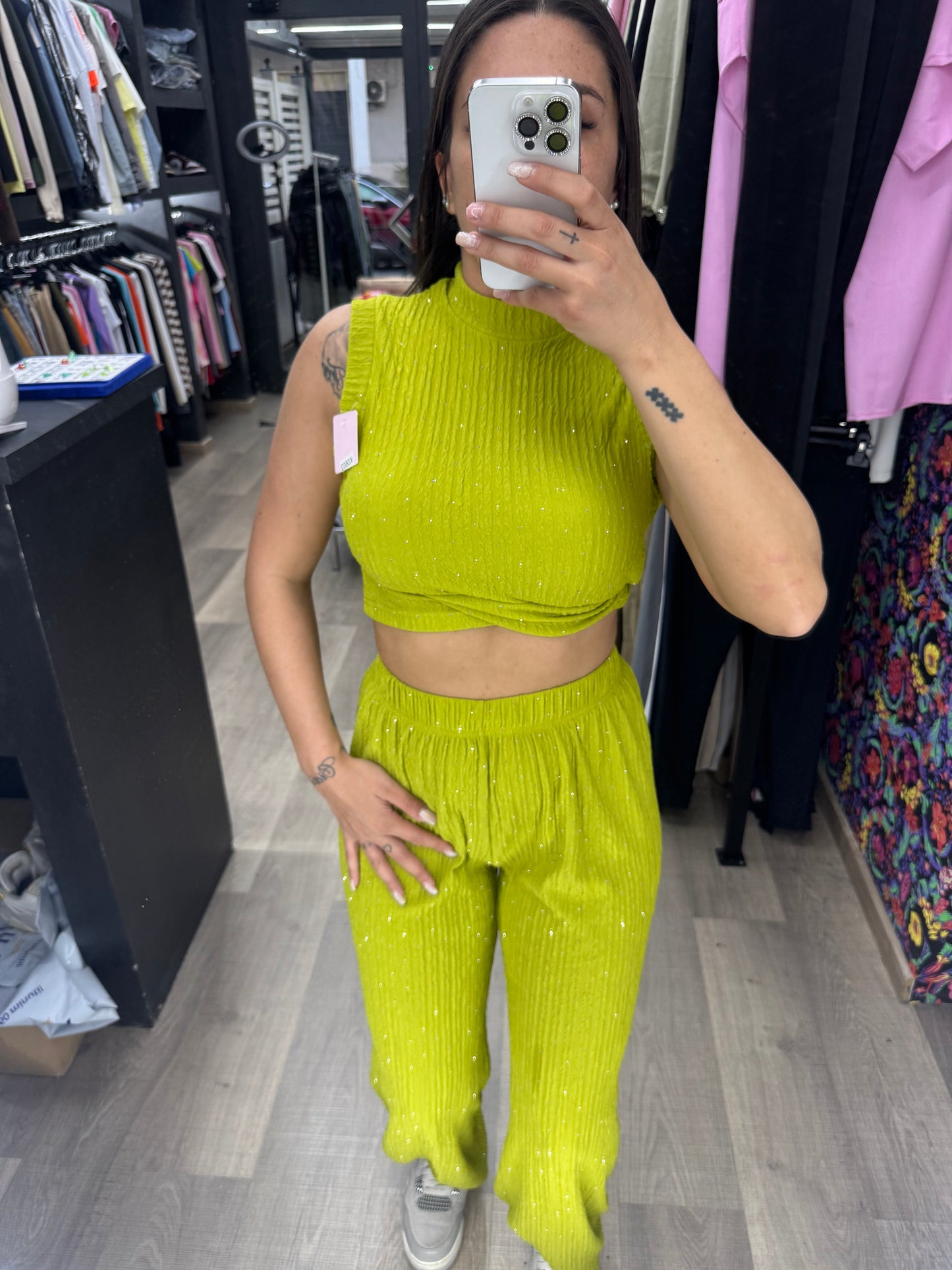 Coordinato flora diamond 80