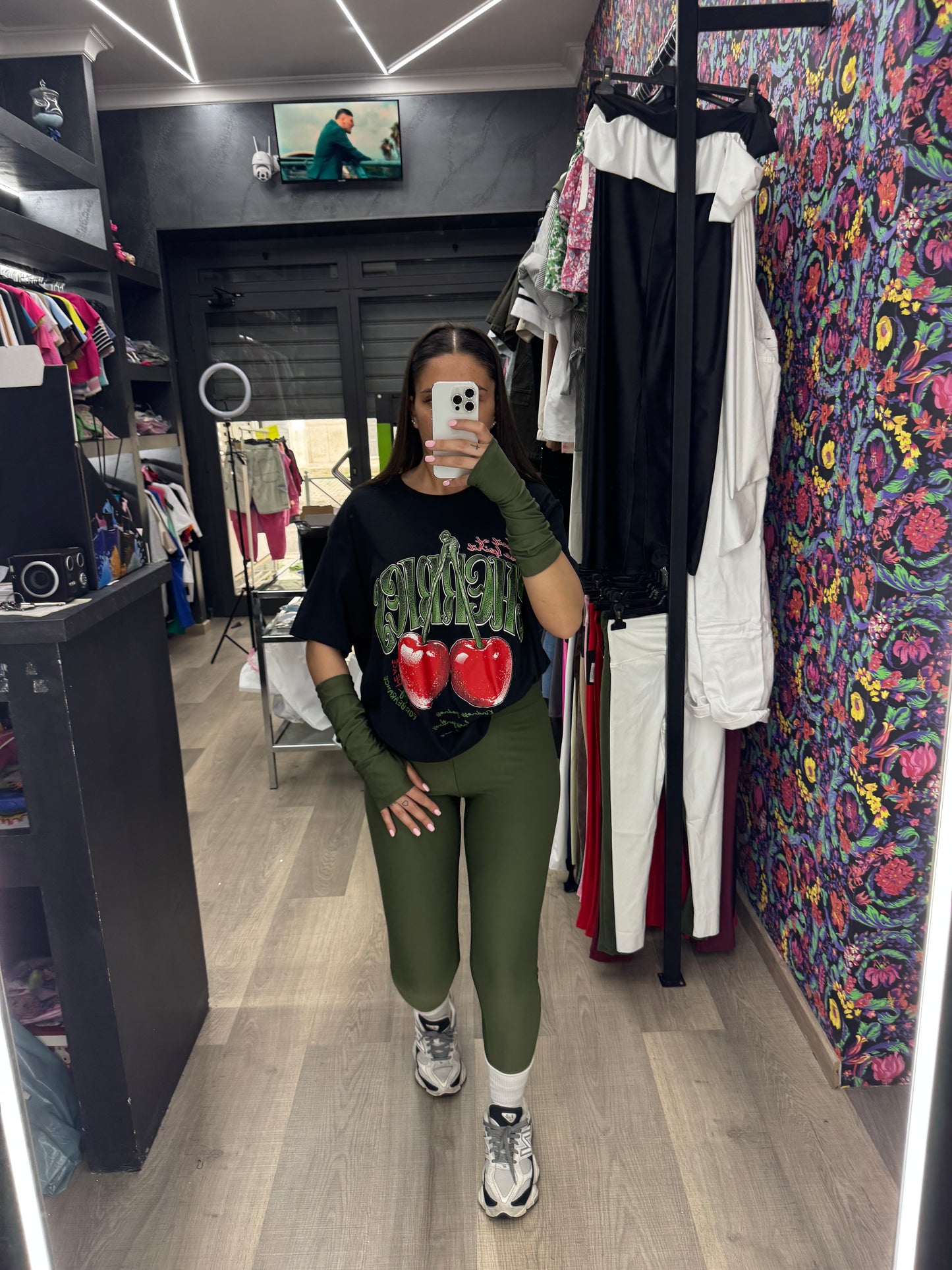 Leggins verde militare 172
