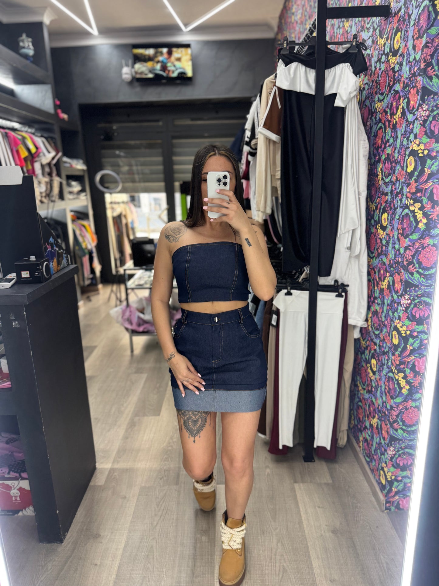 Coordinato gonna e top 362