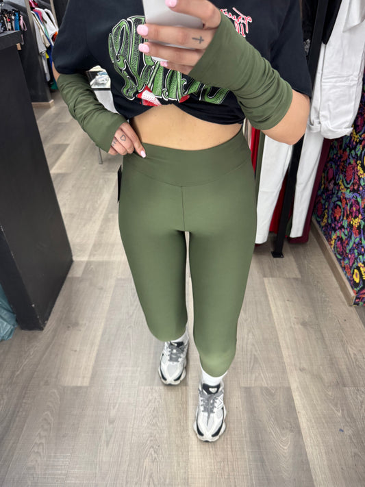 Leggins verde militare 172