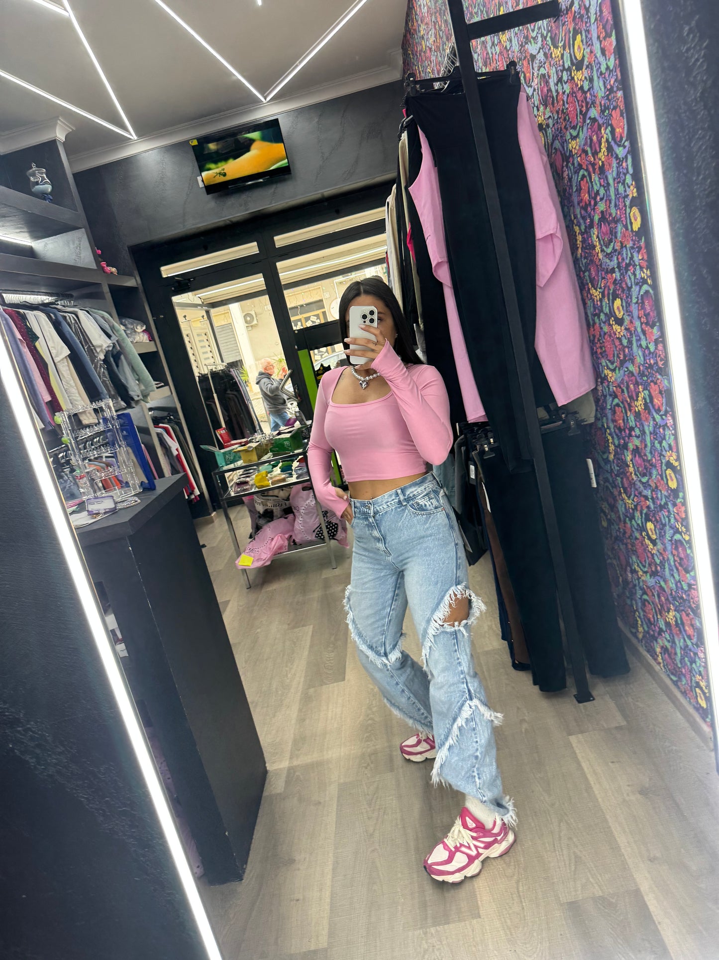 Jeans frange