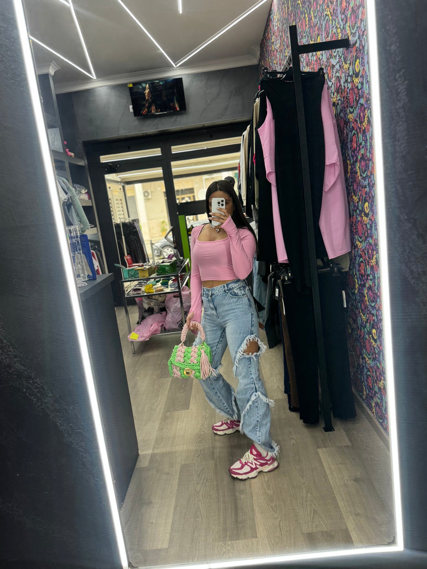 Jeans frange