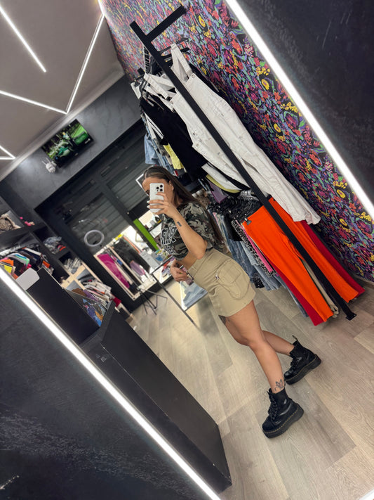 Gonna cargo beige 577
